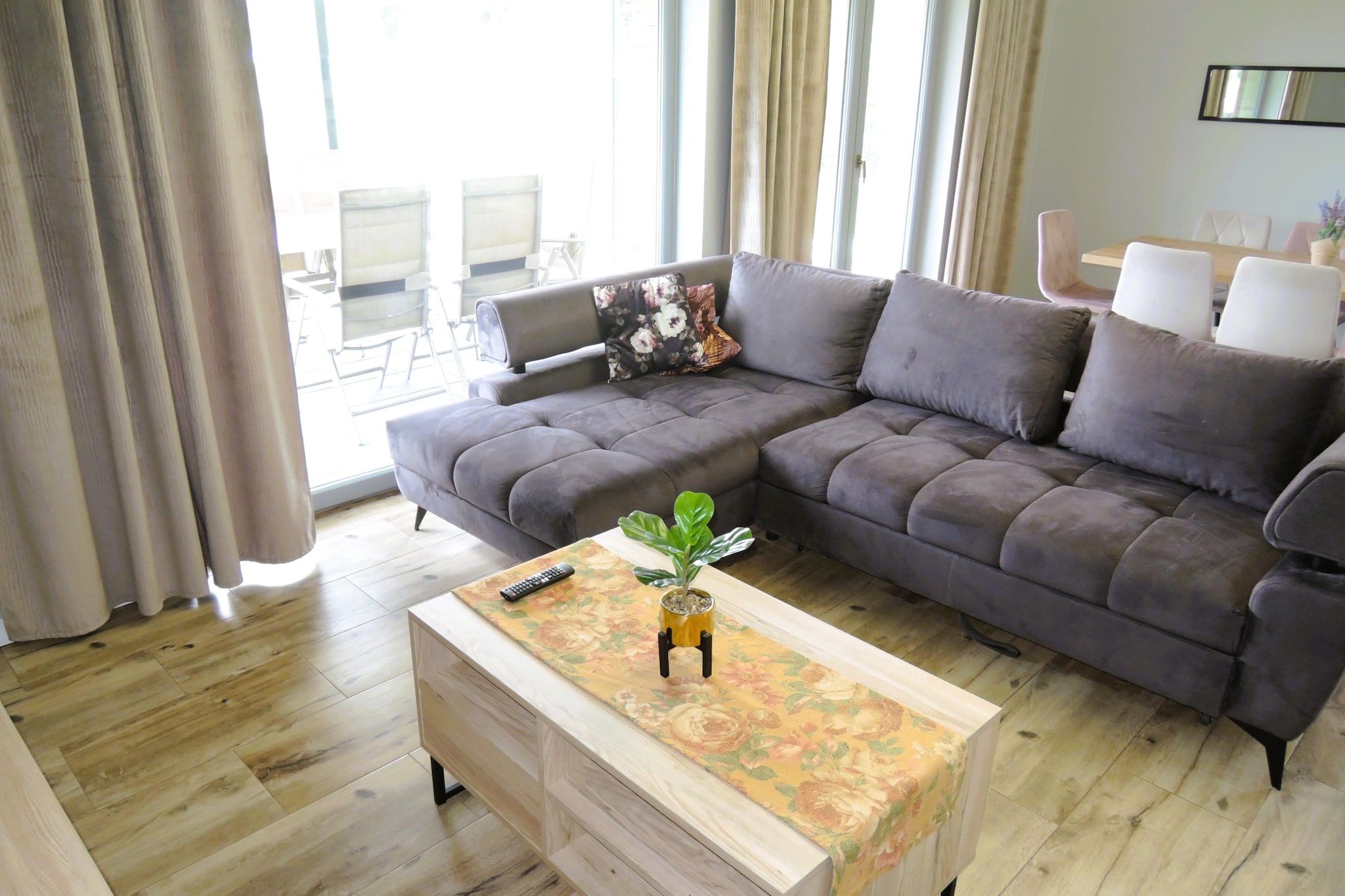 Dom wakacyjny Bursztynowa 2b na 4 osoby-Living room