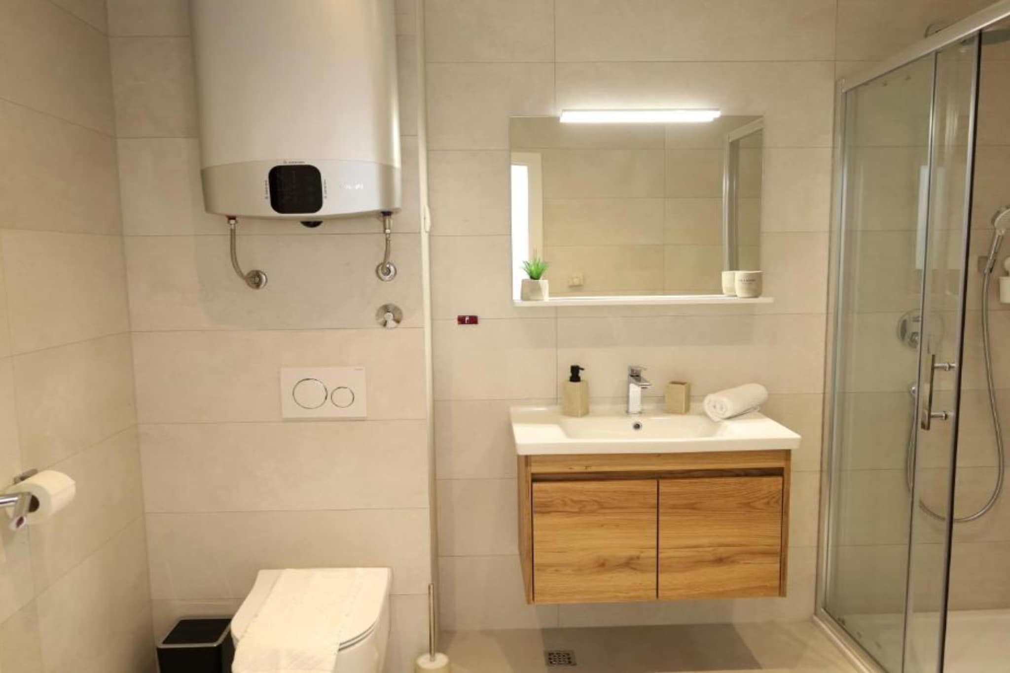 Dalmata D - Two Bedroom Apartment with Terrace-Badkamer