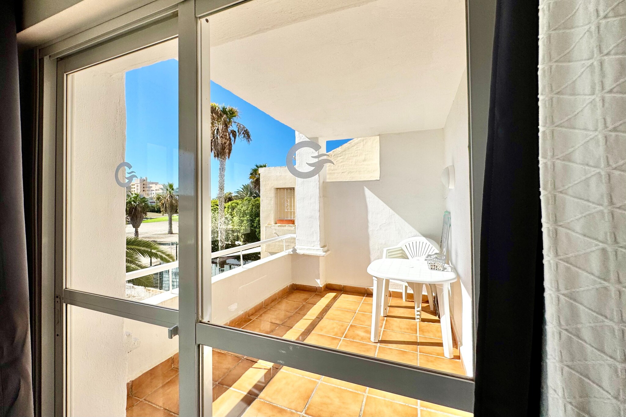 Alojamiento turístico Golf Center 13-Terrasbalkon