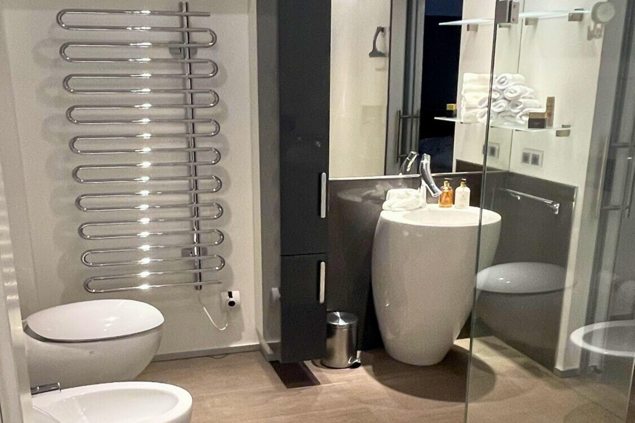 Große Fewo mit Freizeitraum in Kastellaun-Badkamer
