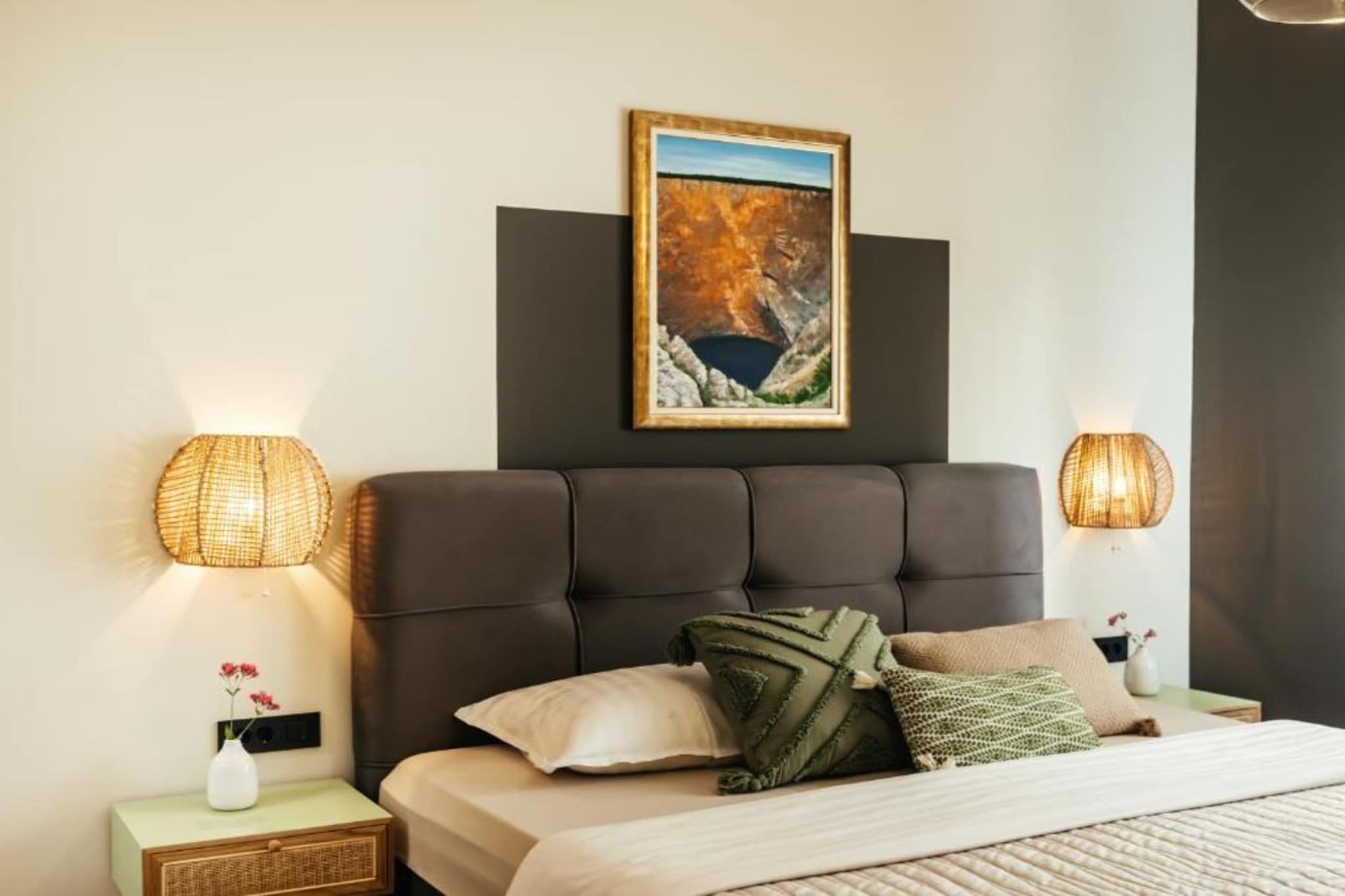 Luxury Villa Lara with Heated Pool, Hot-Tub and Sauna - Six Bedroom Villa with Pool-Bedroom