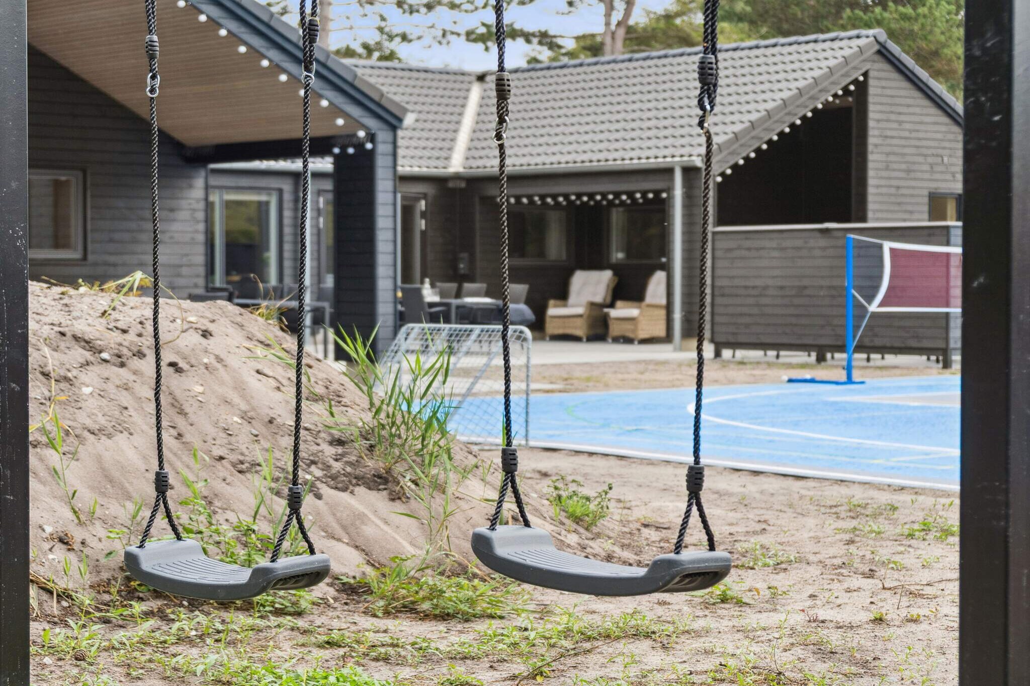 5 Sterne Ferienhaus in Rødby-Im Freien