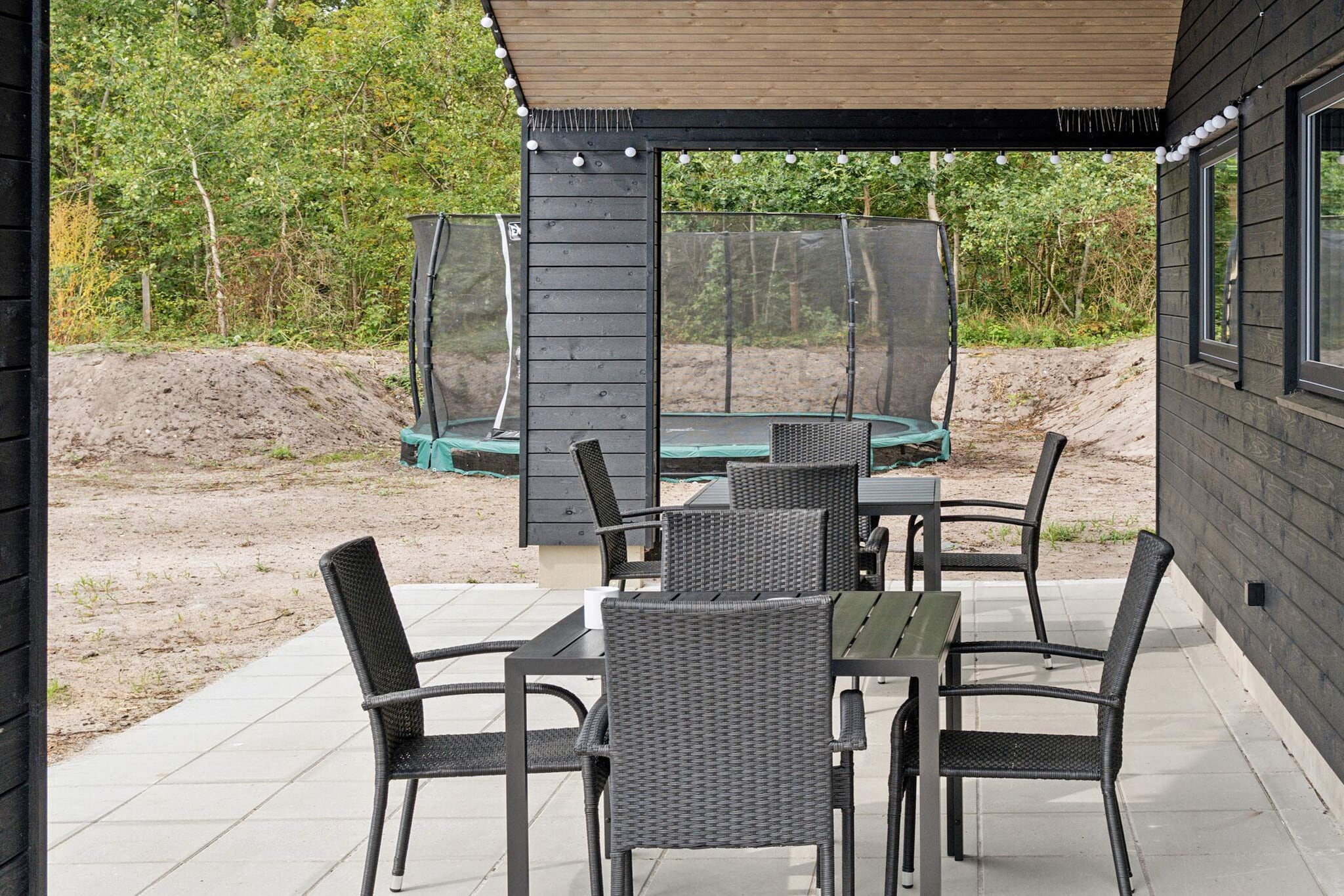 5 Sterne Ferienhaus in Rødby-Im Freien