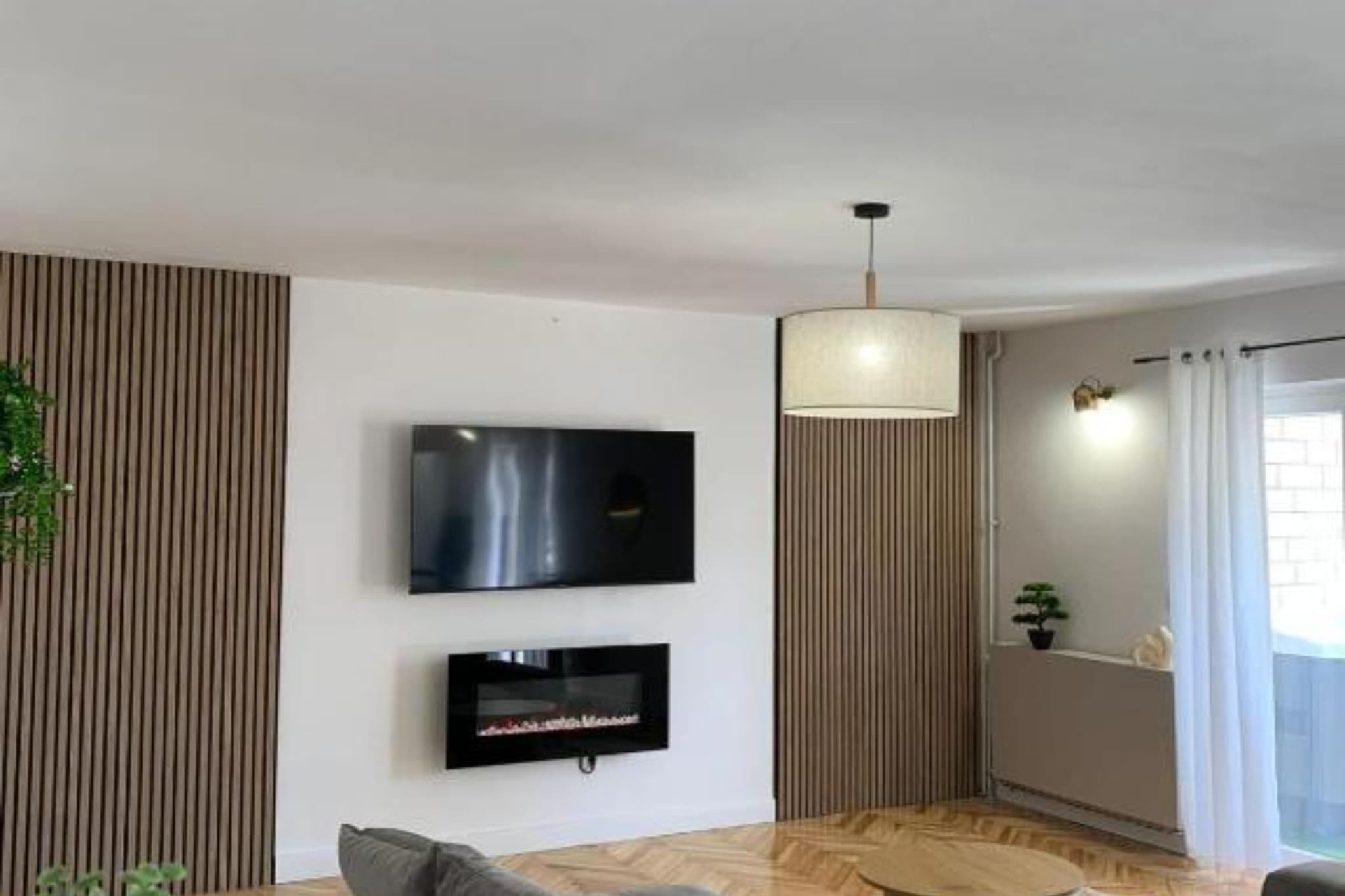 Luxury Apartment Ivo  with Jacuzzi near the beach - Two Bedroom Apartment-Woonkamer