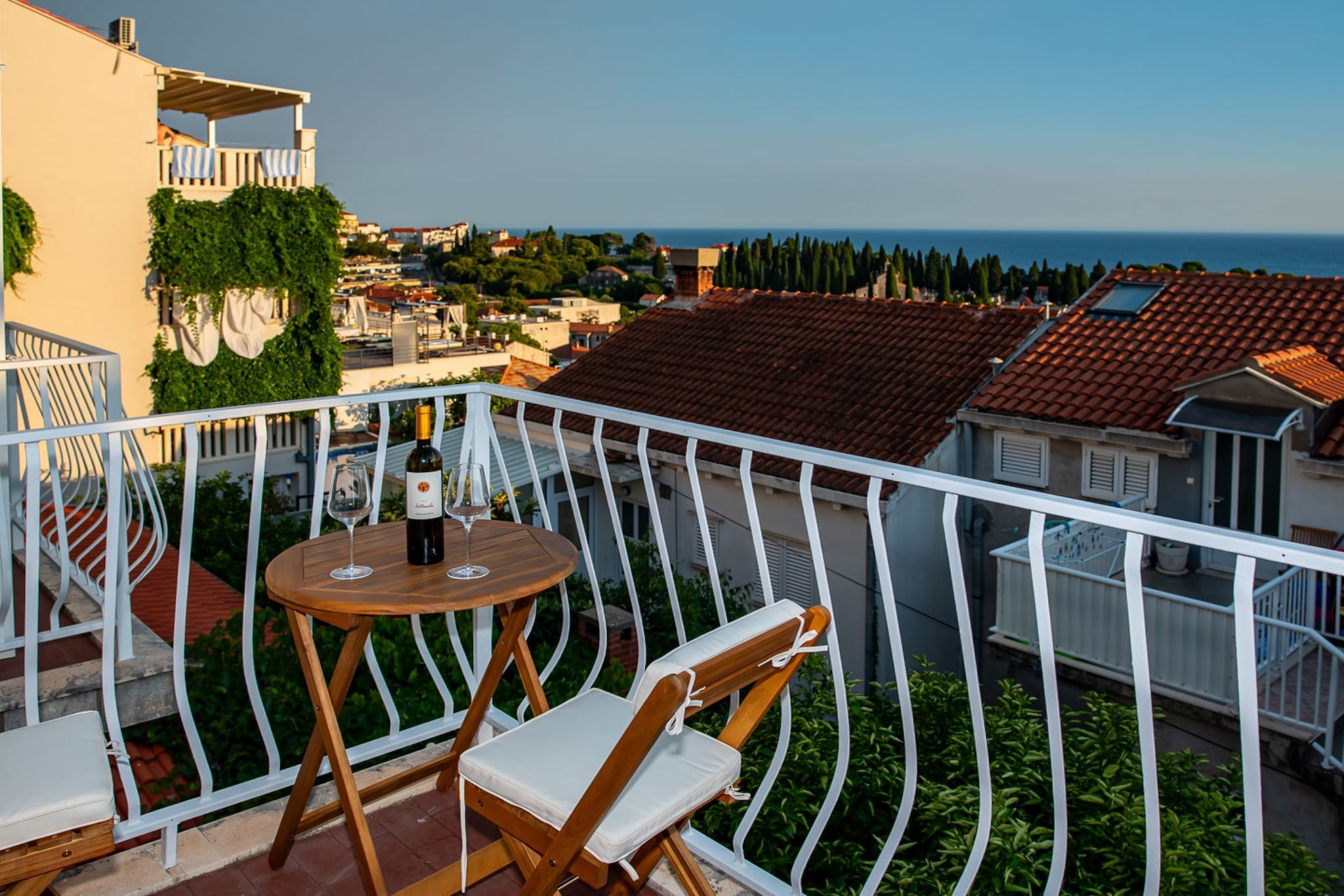 Apartments Sweet Escape - Two Bedroom Apartment with Terrace and Sea View-Terrasbalkon
