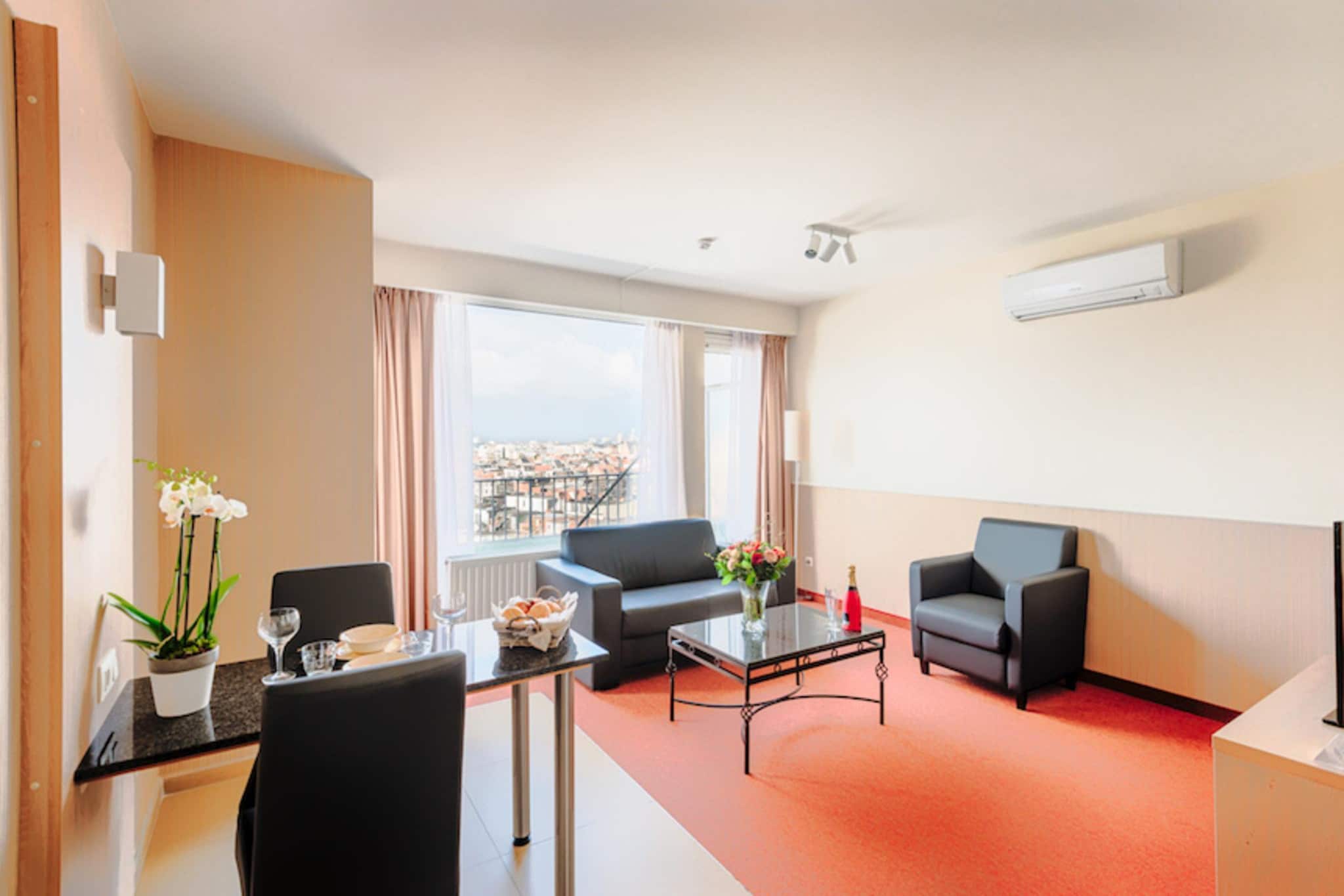 ARASS HOTEL & BUSINESS FLATS - Apartment Duplex standard-Wohnzimmer
