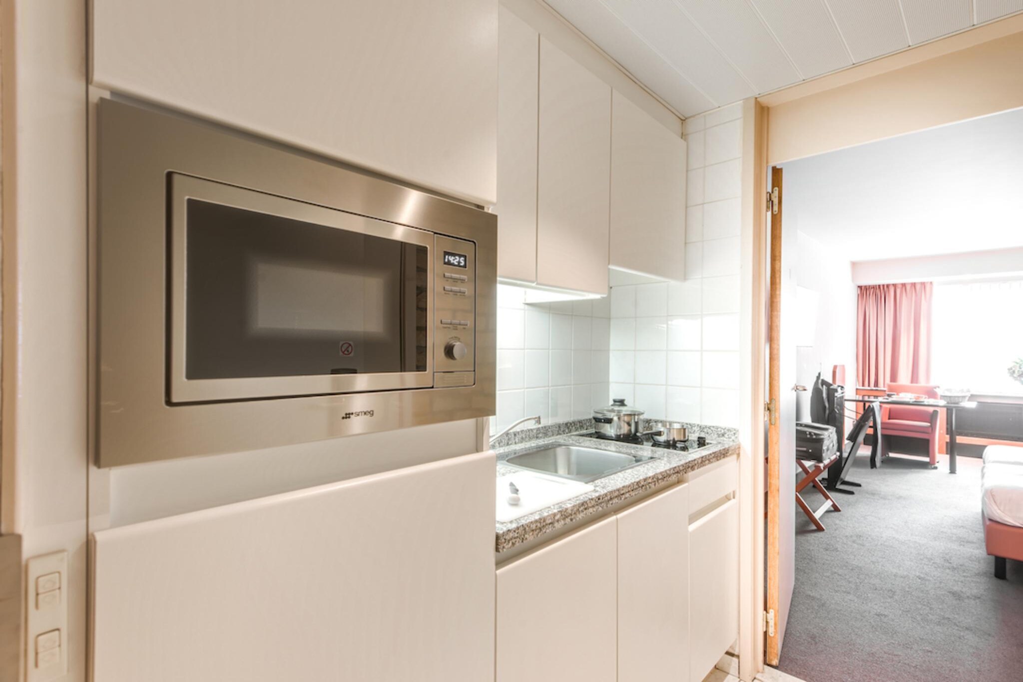 ARASS HOTEL & BUSINESS FLATS - Superior triple-level duplex apartment-Küche