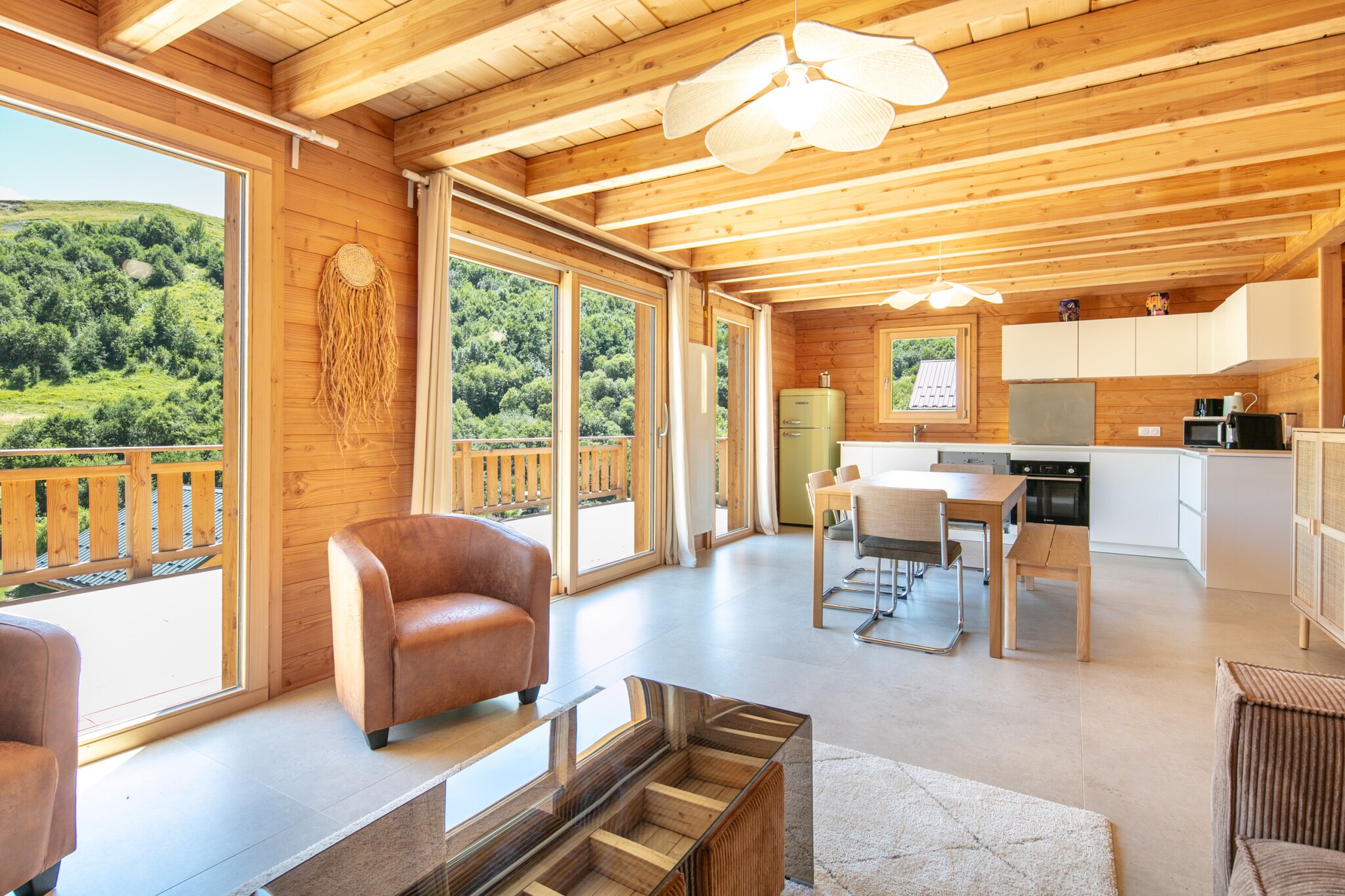 Chalet les Buffettes - 4P8-Wohnzimmer