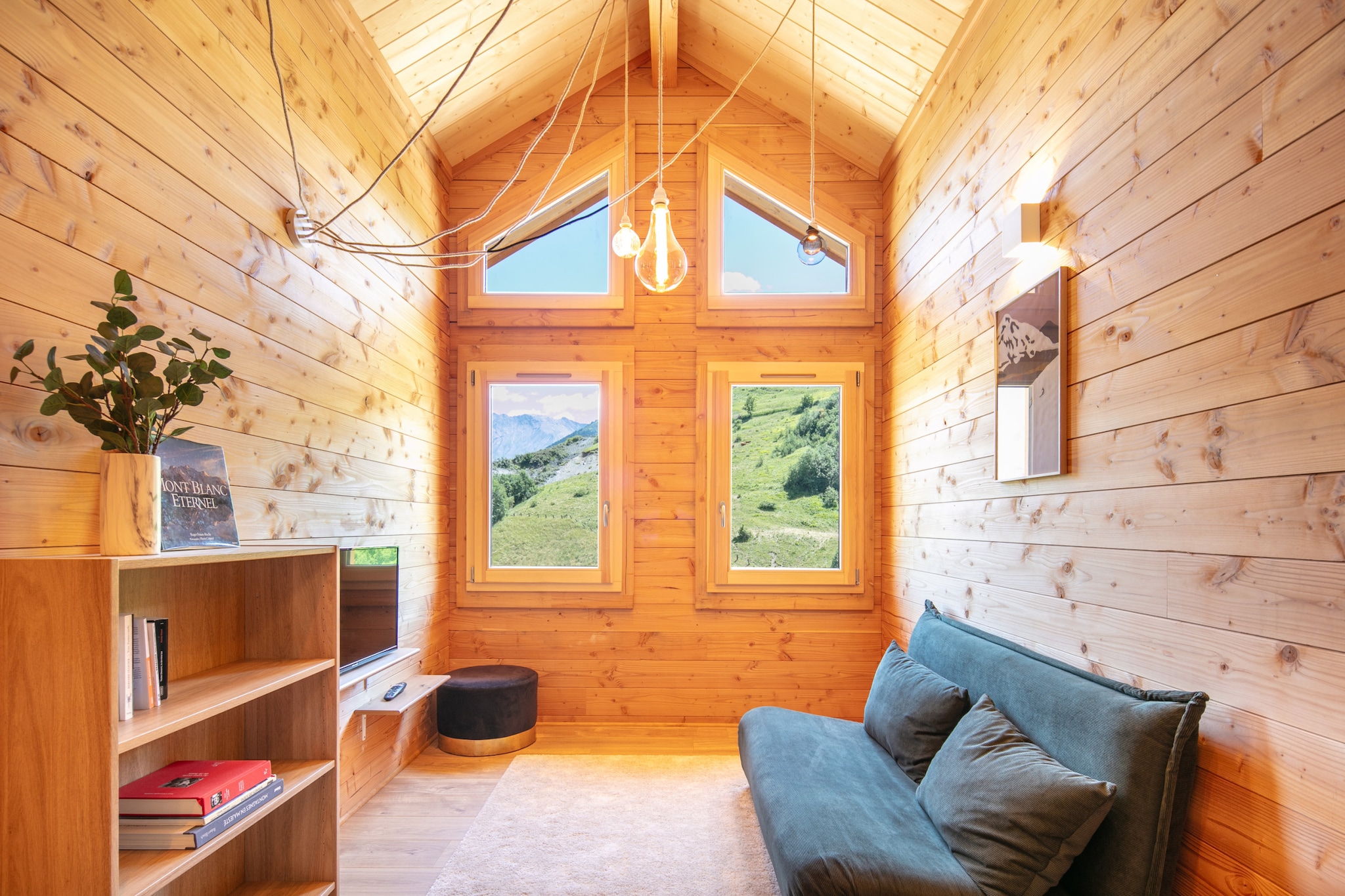 Chalet les Buffettes - 4P8-Wohnzimmer