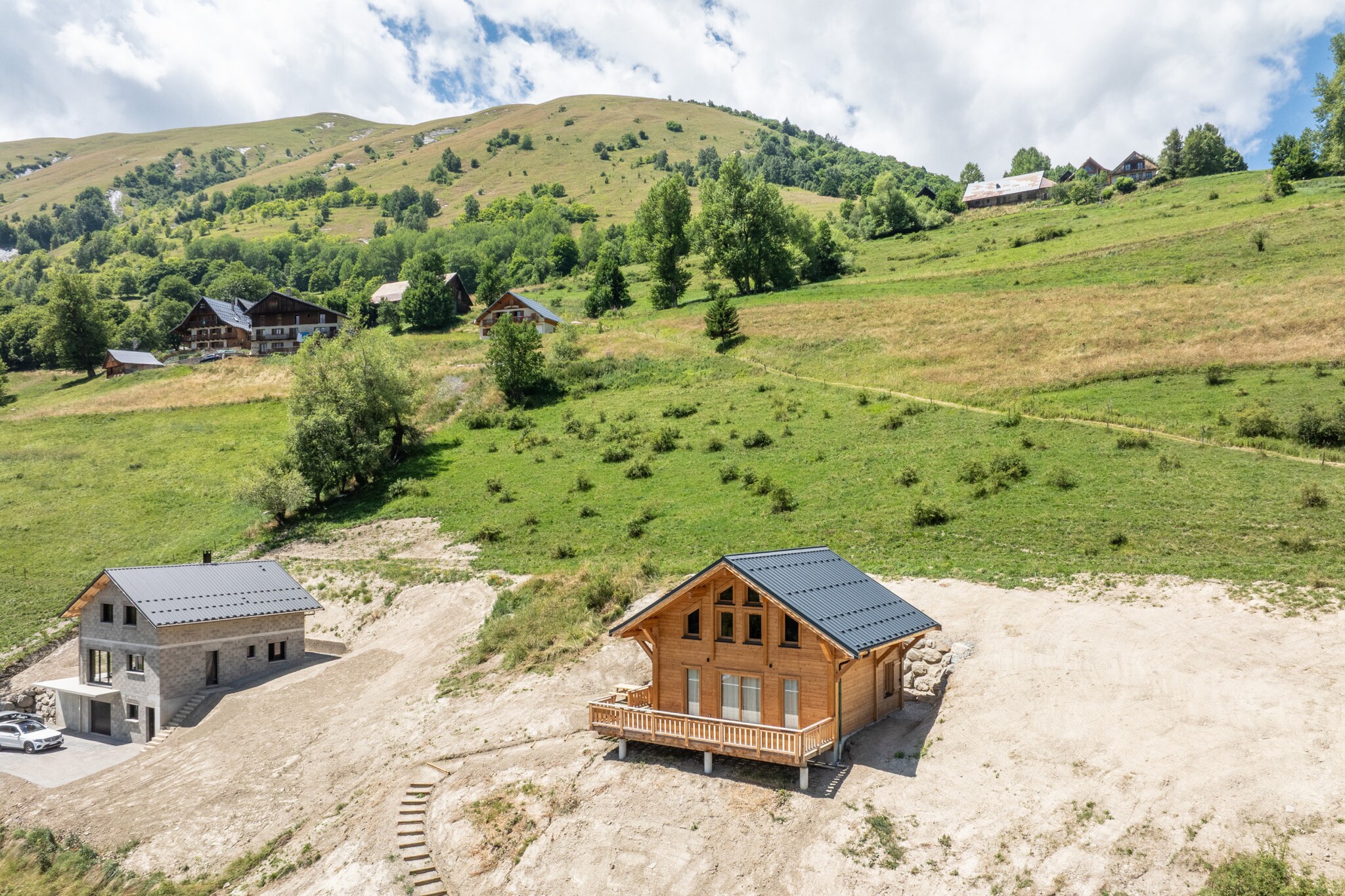 Chalet les Buffettes - 4P8-Außenbereich