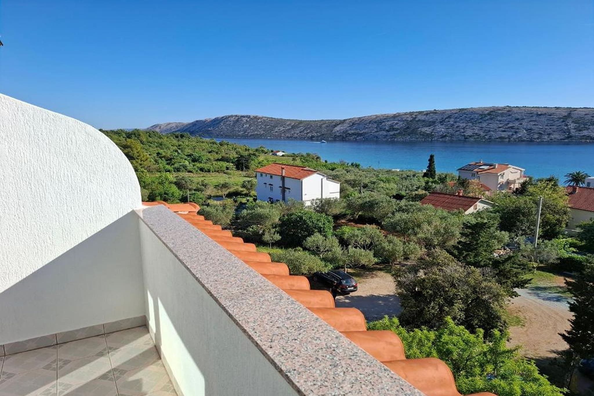 Rab Diving Mirko - One Bedroom Apartment with Sea View (4A)-Outdoor