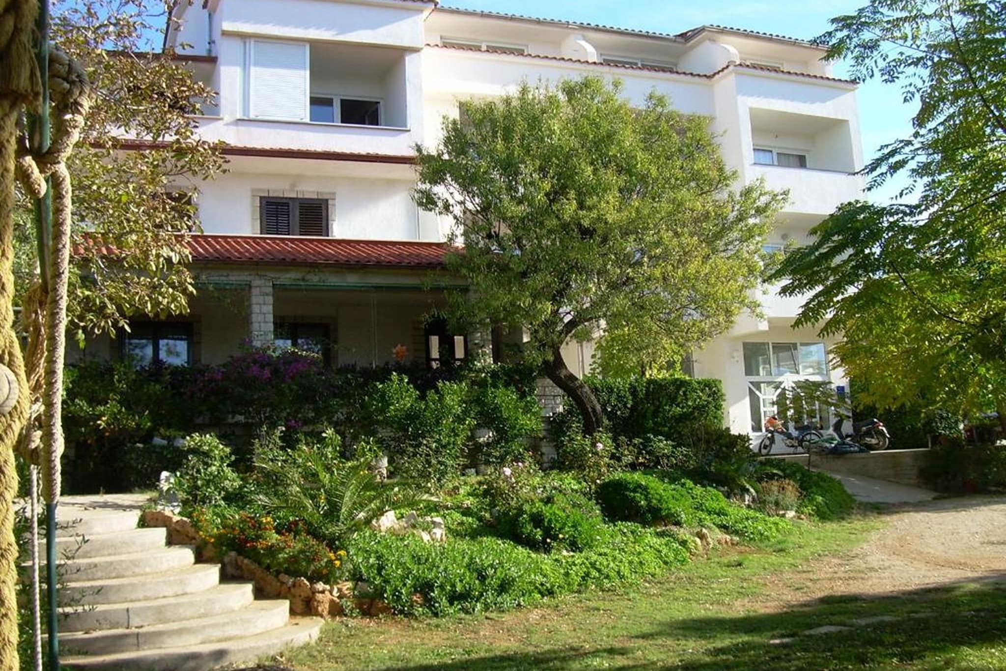 Rab Diving Mirko - One Bedroom Apartment with Sea View (4)-Outdoor