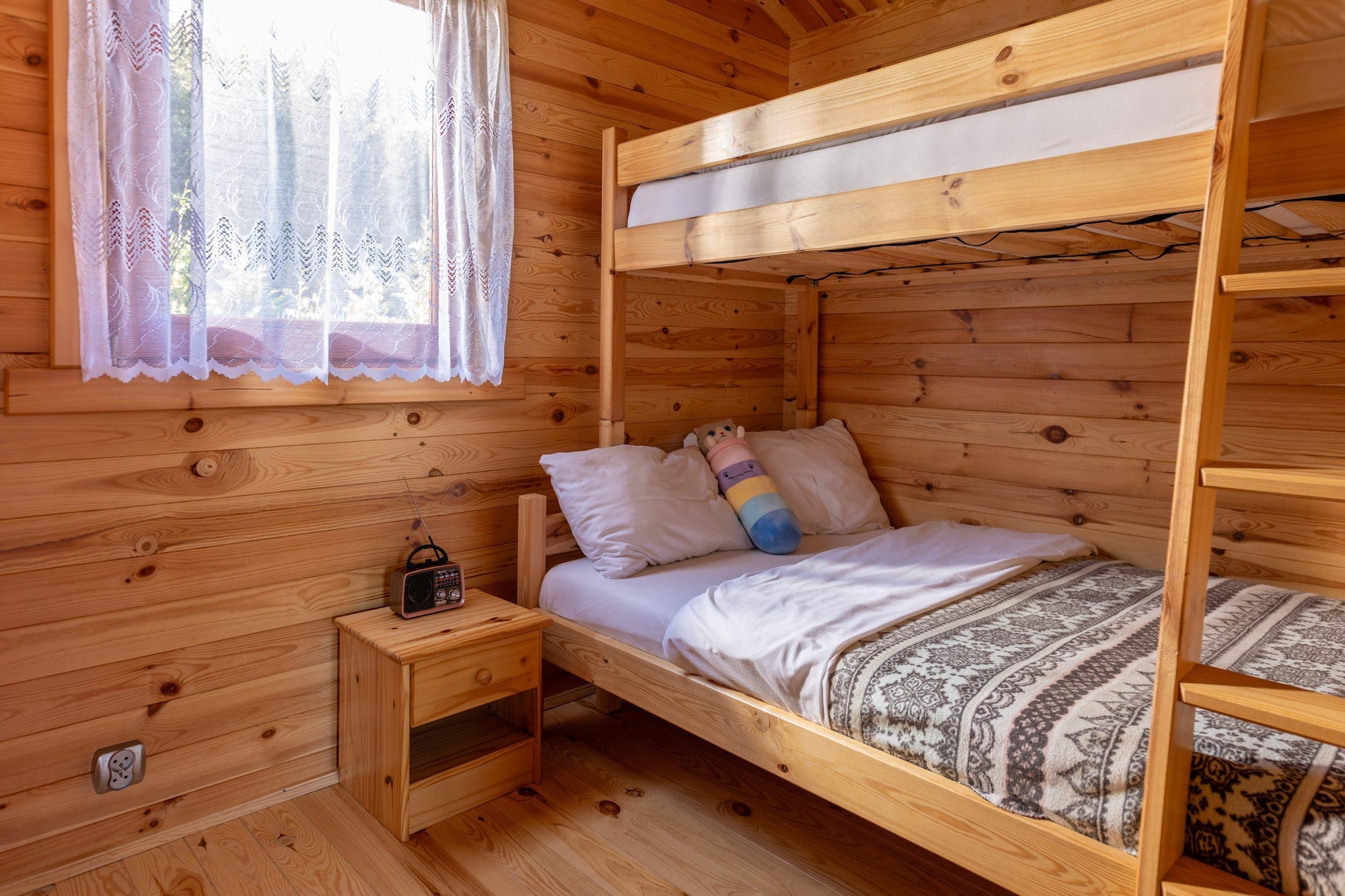 Parterowe domki wakacyjne dla 6 osób w Gąskach-Bedroom