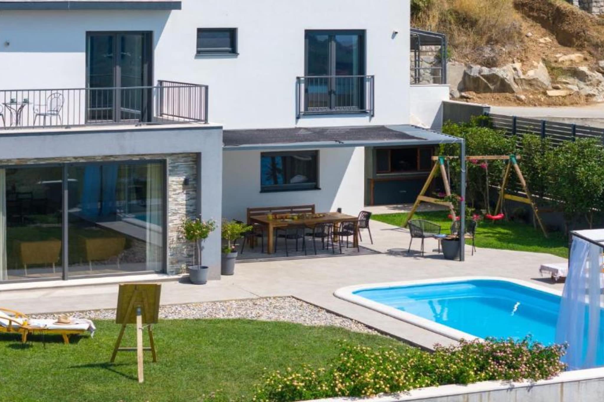 Villa Judita - Five Bedroom House-Zwembad
