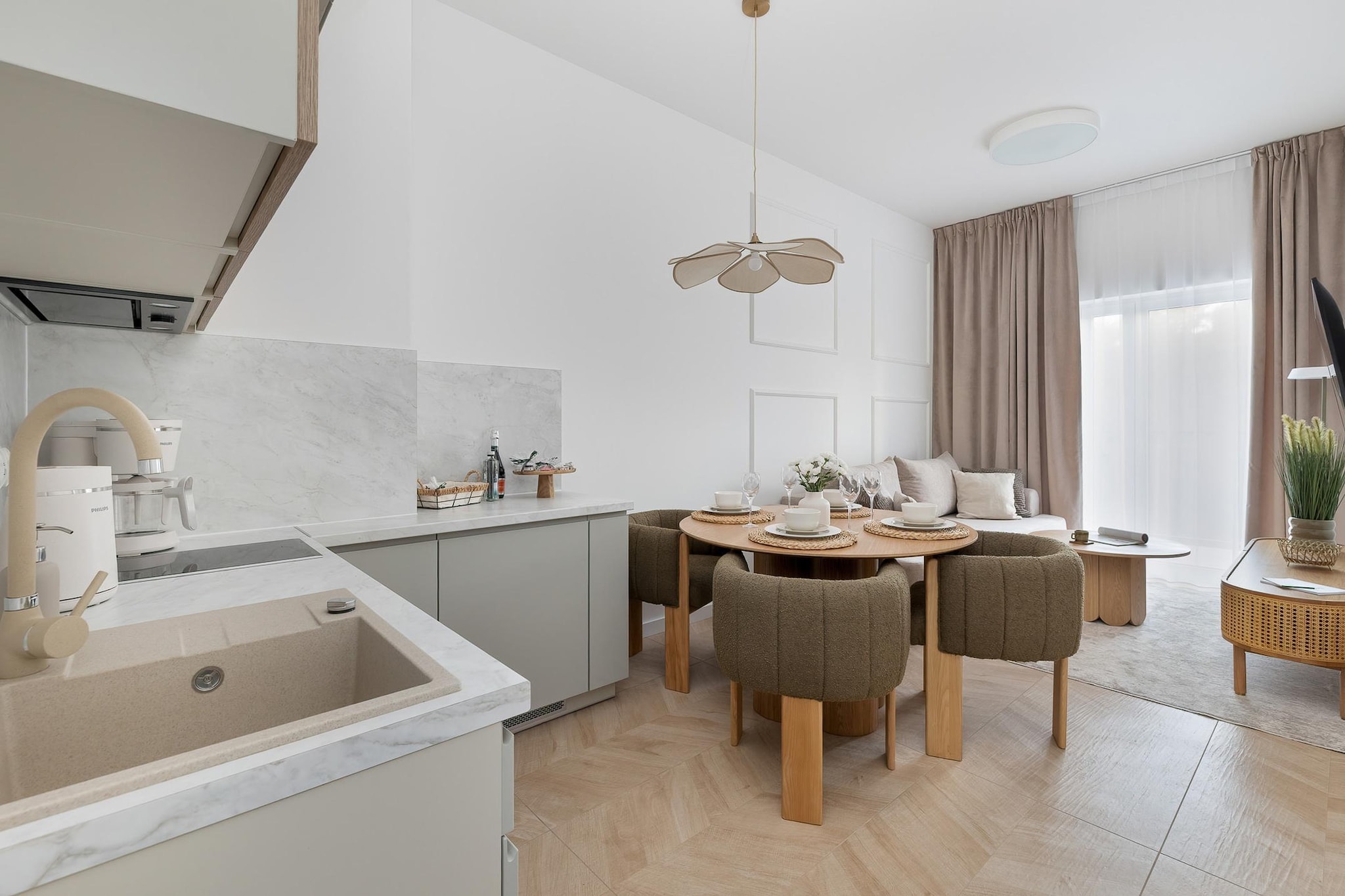 Apartament Powstańców WLKP 16E-25 Pobierowo - Eetkamer