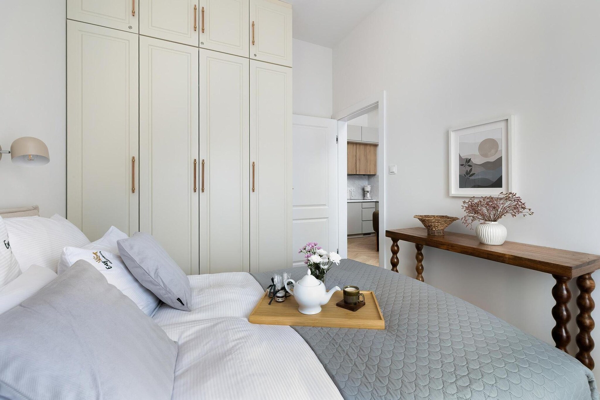Apartament Powstańców WLKP 16E-25 Pobierowo - Slaapkamer
