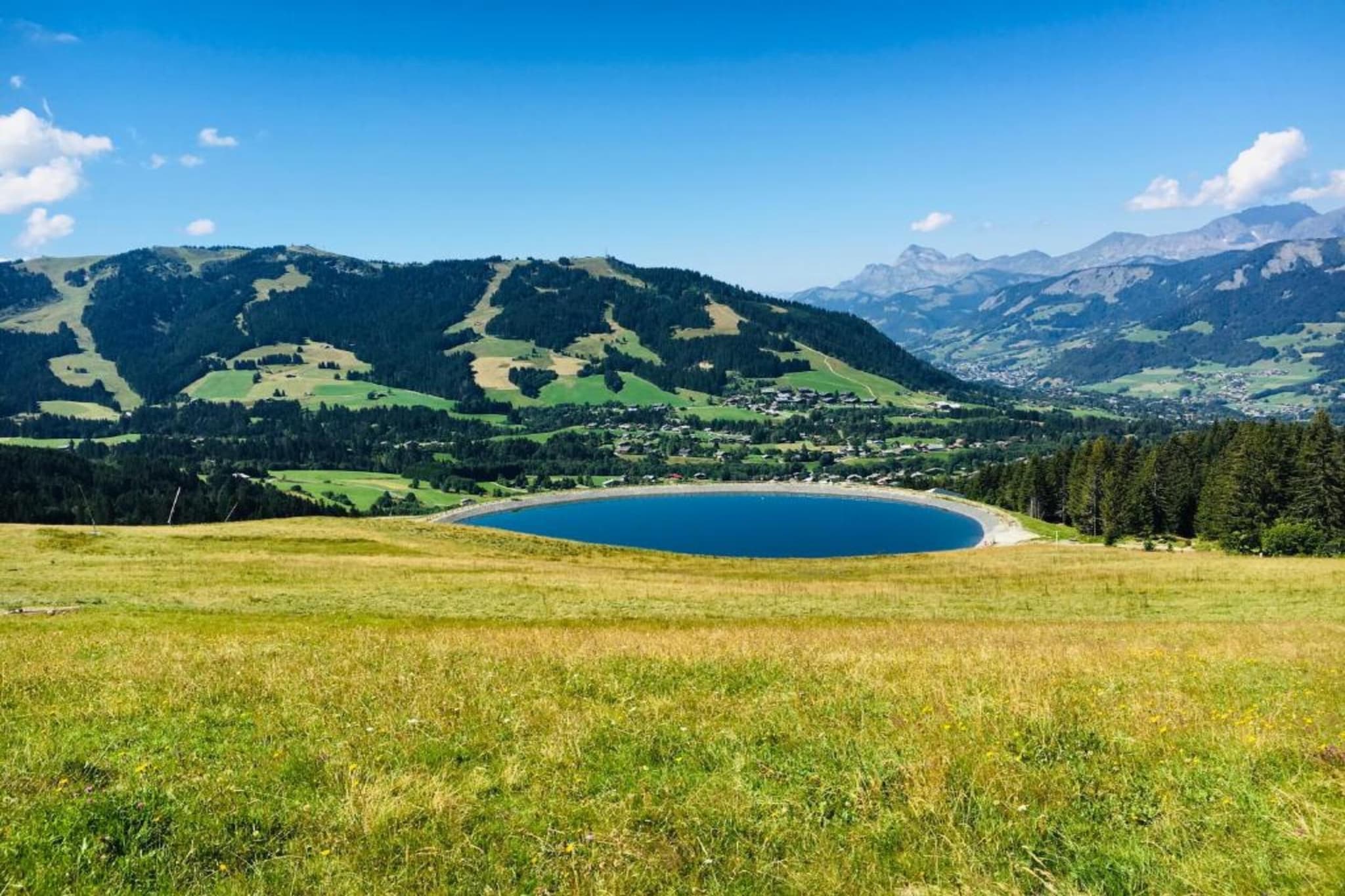 Les Portes de Megève 12-Gebieden zomer 5km