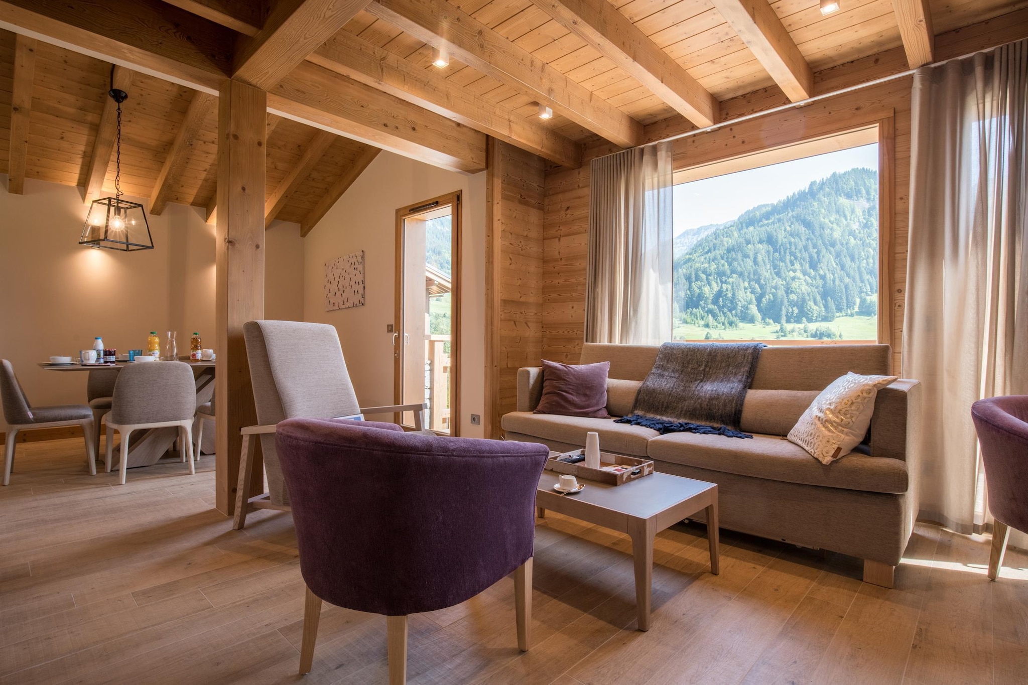 Les Portes de Megève 13-Woonkamer