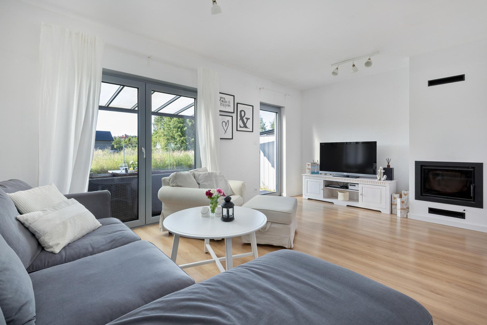 Dom wakacyjny w Trzęsaczu Wypoczynkowa 2 - Wohnzimmer