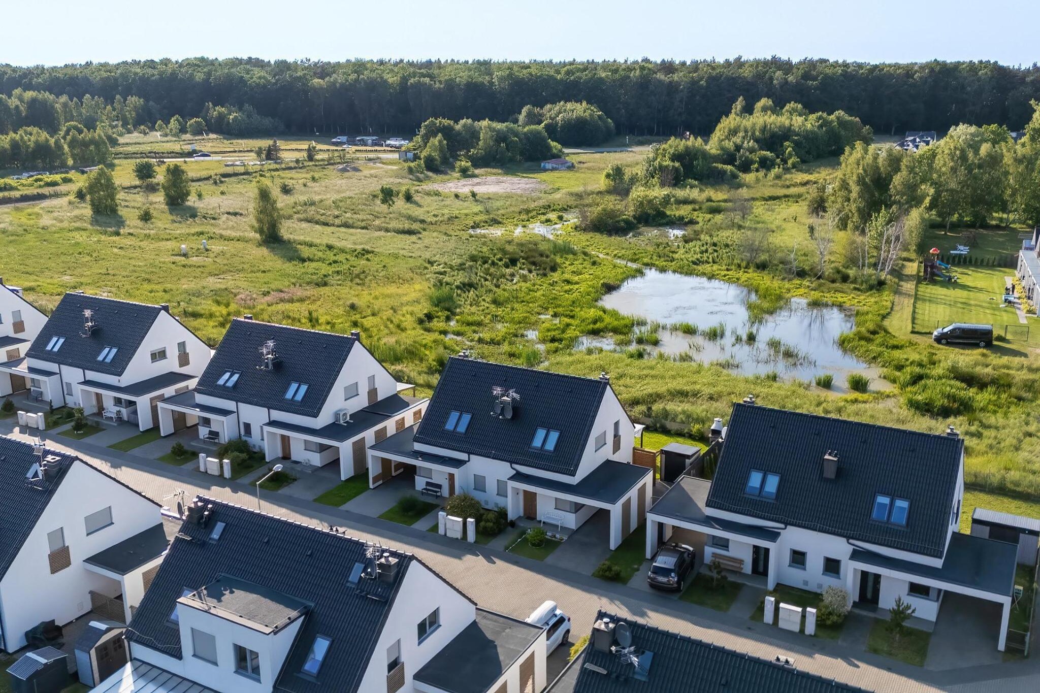 Dom wakacyjny w Trzęsaczu Wypoczynkowa 2 - Gebiete Sommer 1 km
