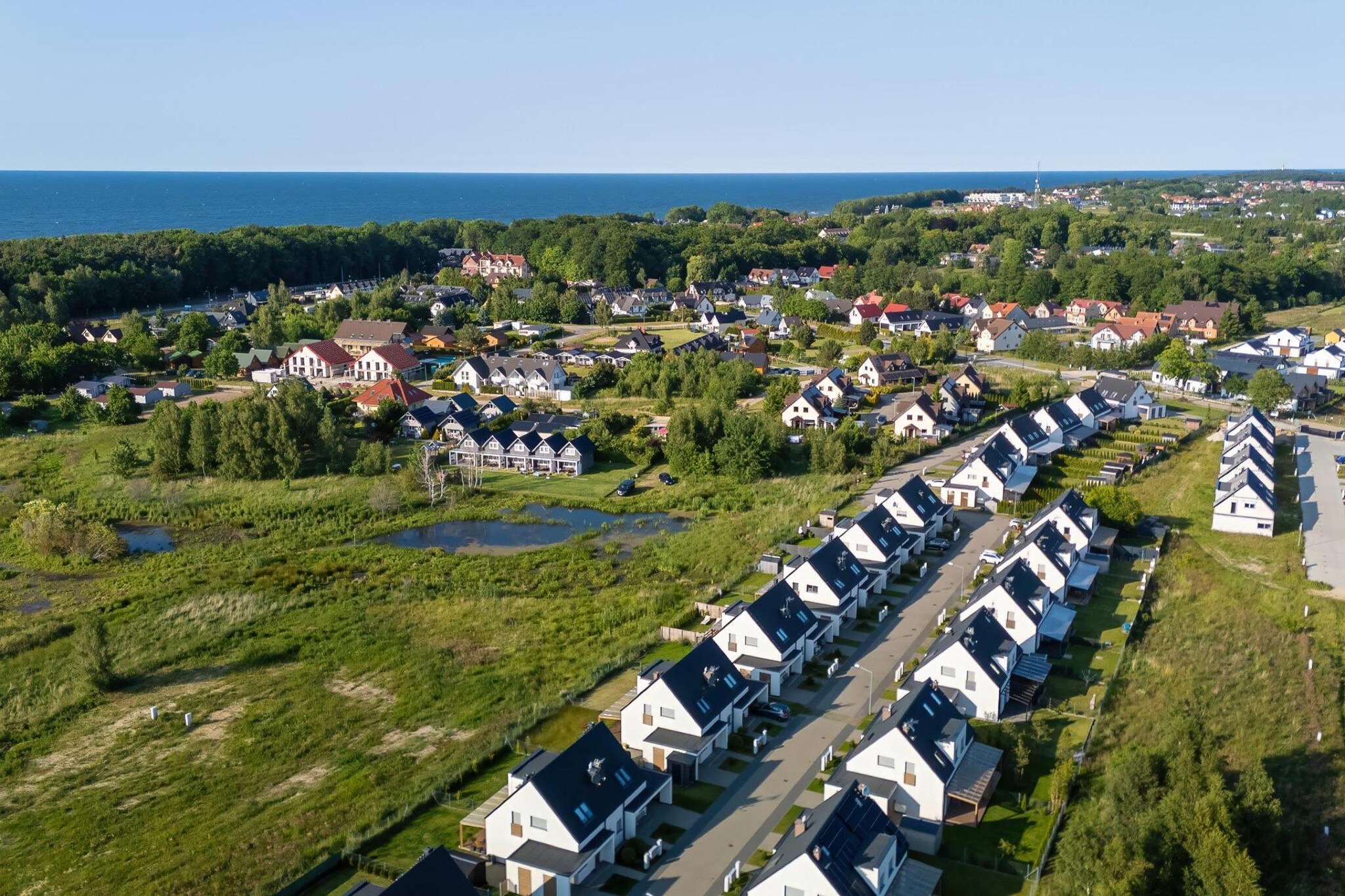 Dom wakacyjny w Trzęsaczu Wypoczynkowa 2 - Gebiete Sommer 1 km