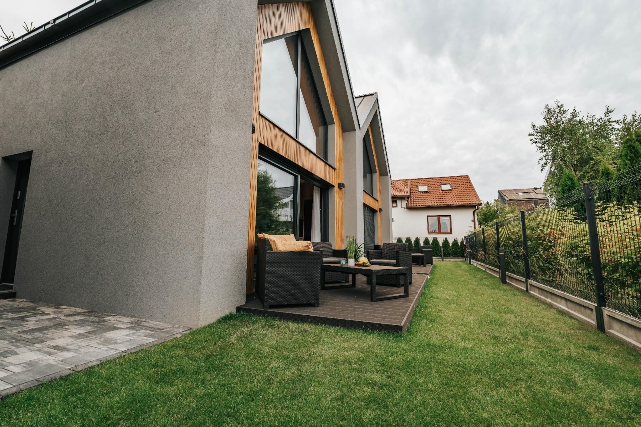 Domy wakacyjne dla 6 osób Sianożęty - Buitenkant zomer