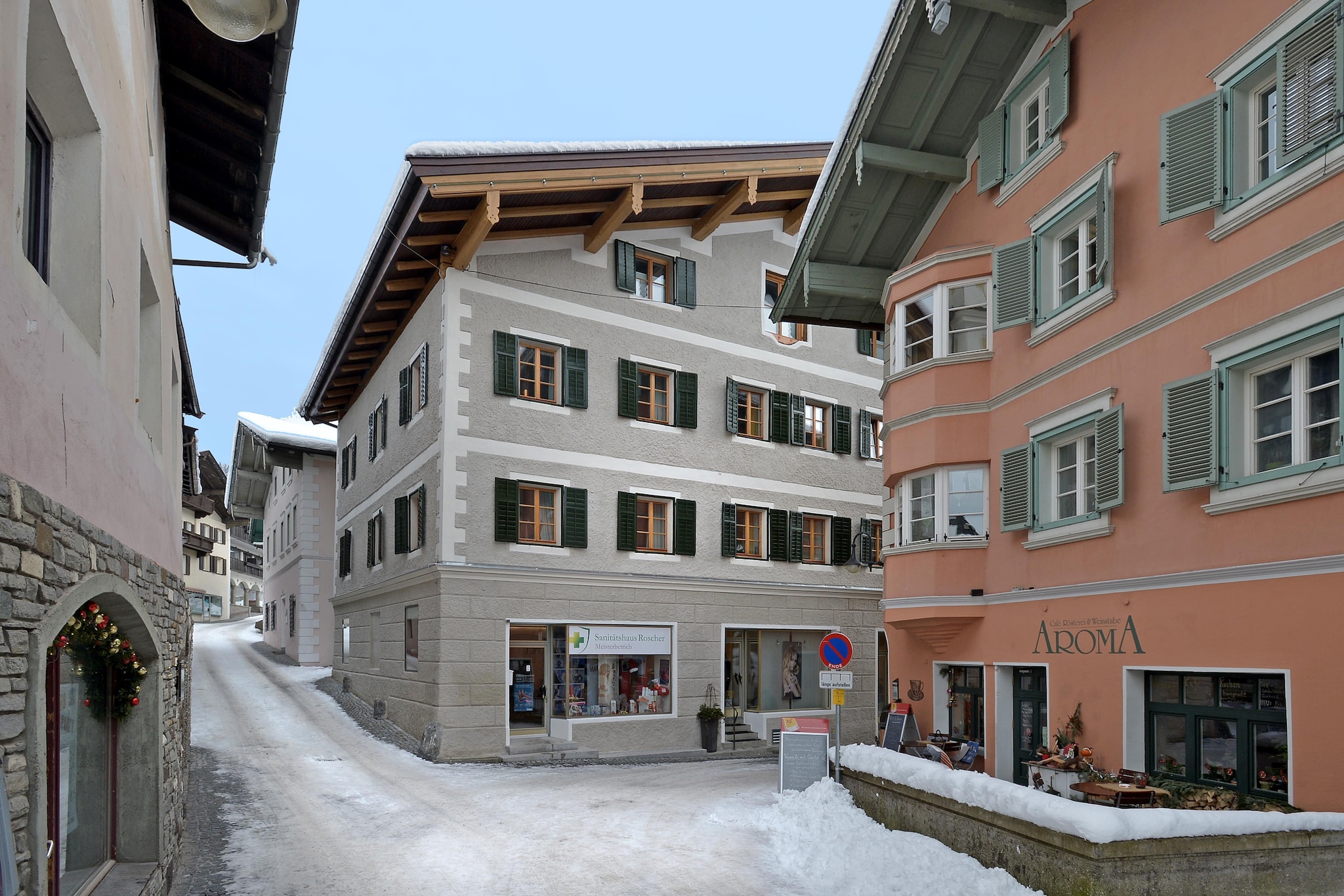 Jägerhaus Appartements-Außenbereich Winter