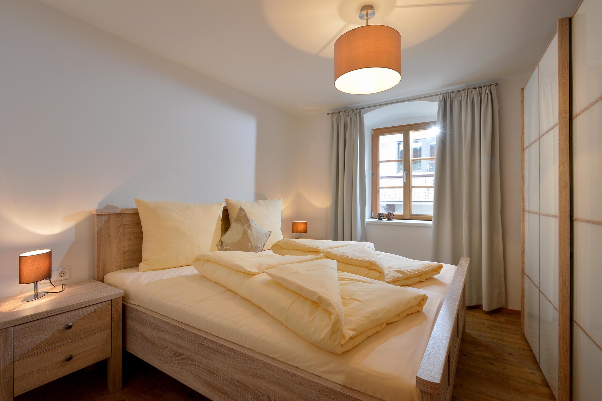 Jägerhaus Appartements-Schlafzimmer