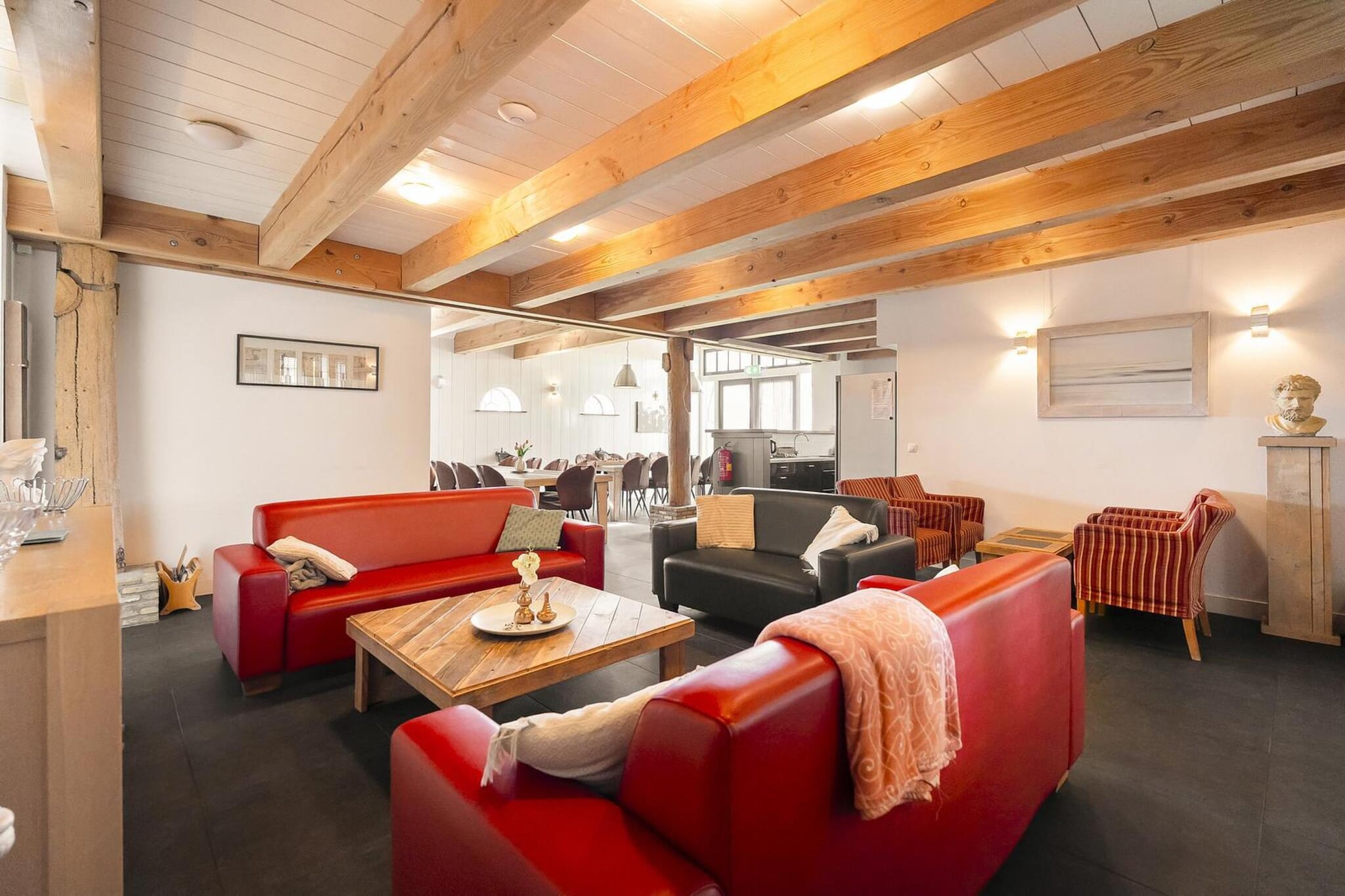 Groepsaccomodatie - Balkenhoeve - Wohnzimmer