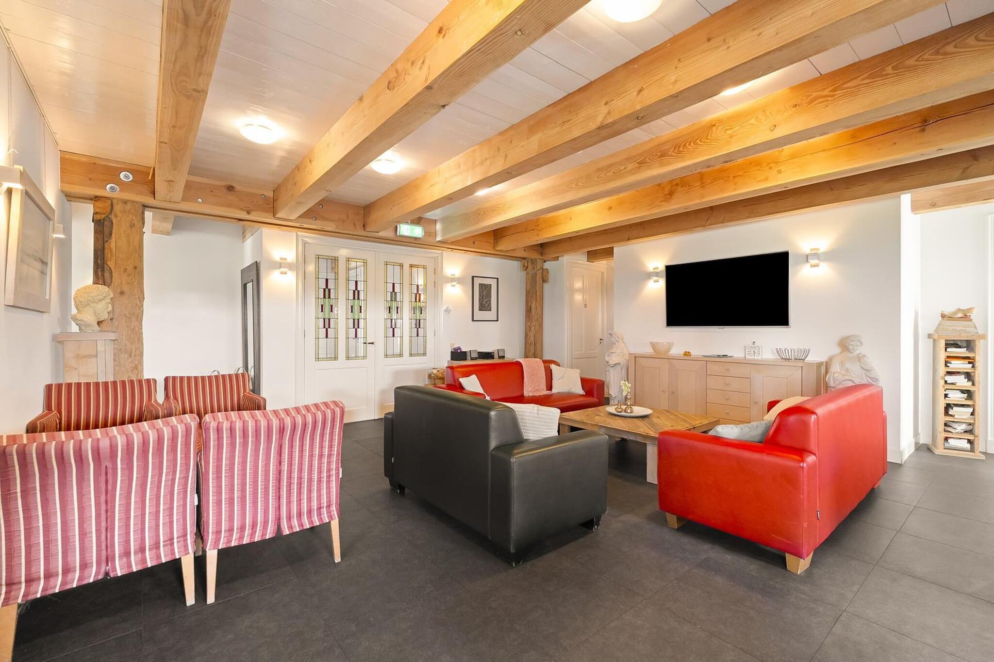 Groepsaccomodatie - Balkenhoeve - Wohnzimmer