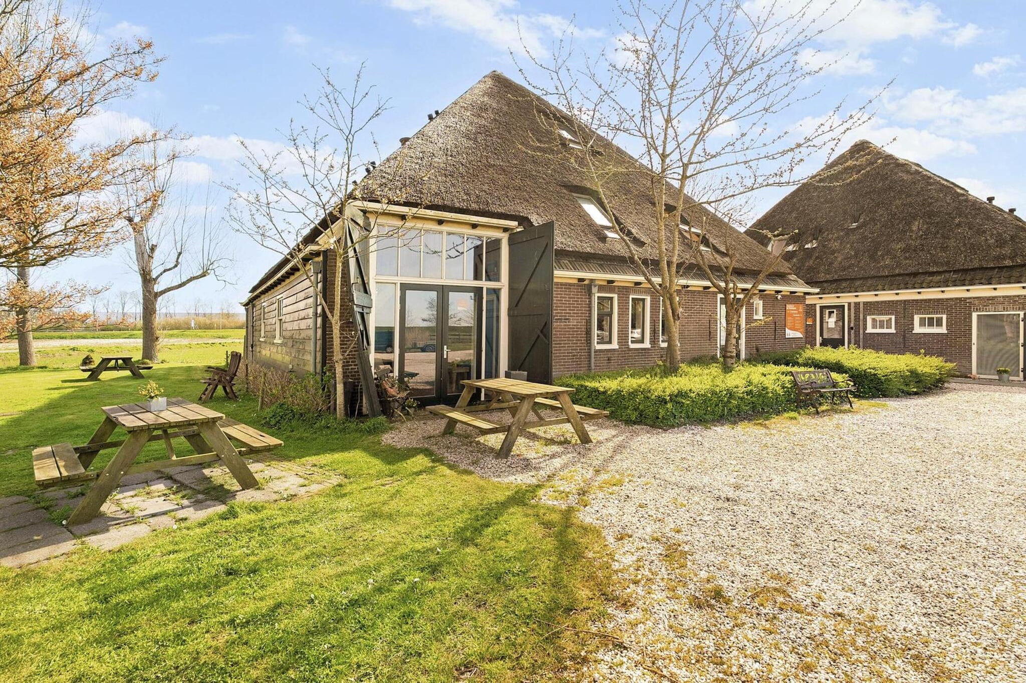 Appartement Dijkzicht - Außenbereich Sommer
