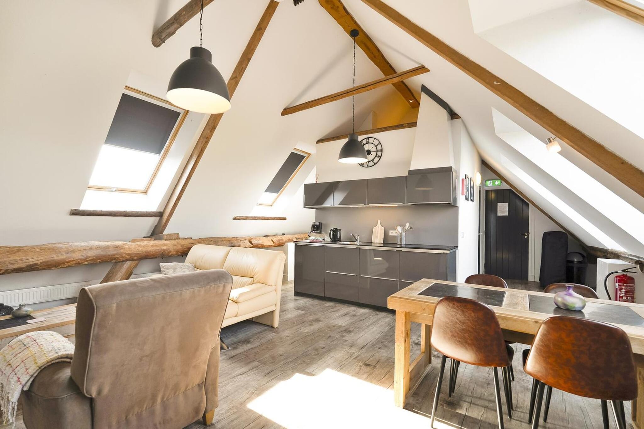 Appartement Rustiek - Wohnzimmer