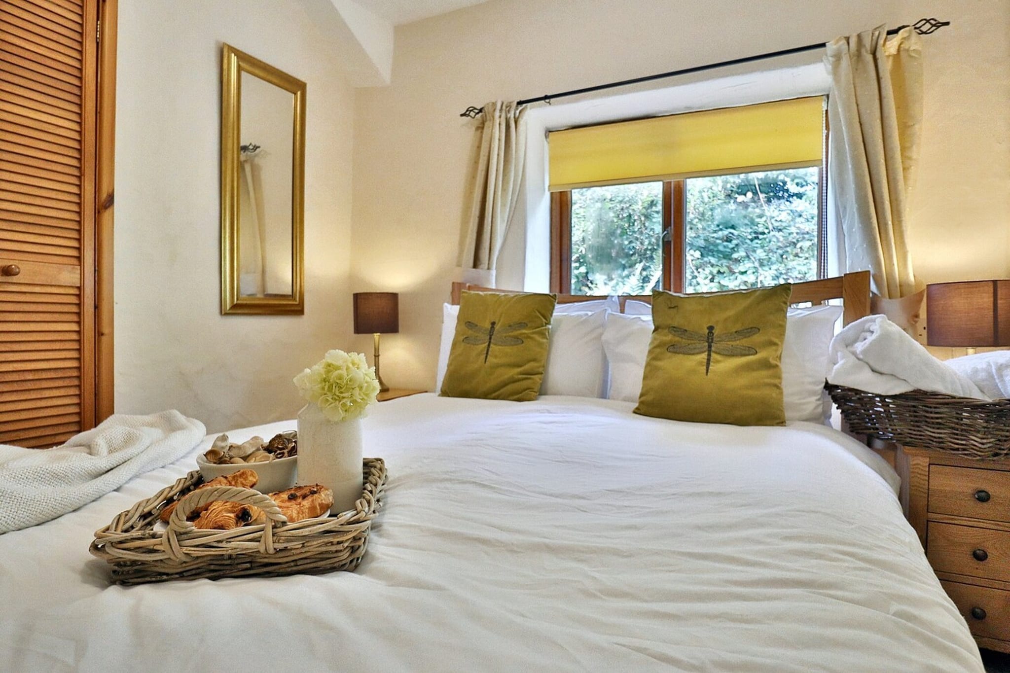 Mill Wheel Cottages-Schlafzimmer