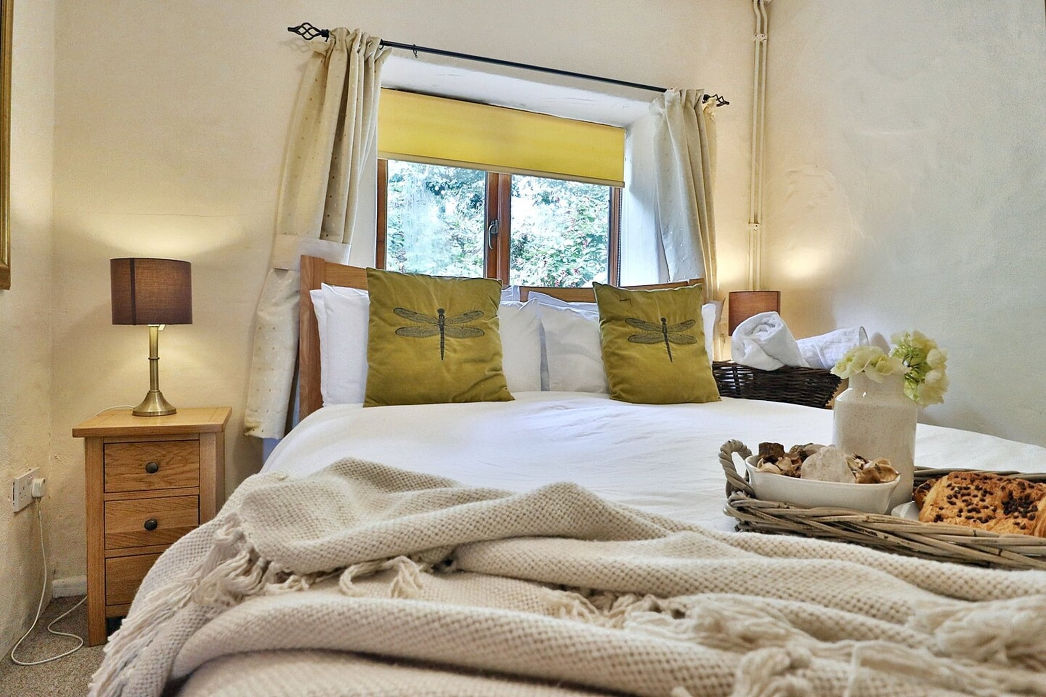 Mill Wheel Cottages-Schlafzimmer