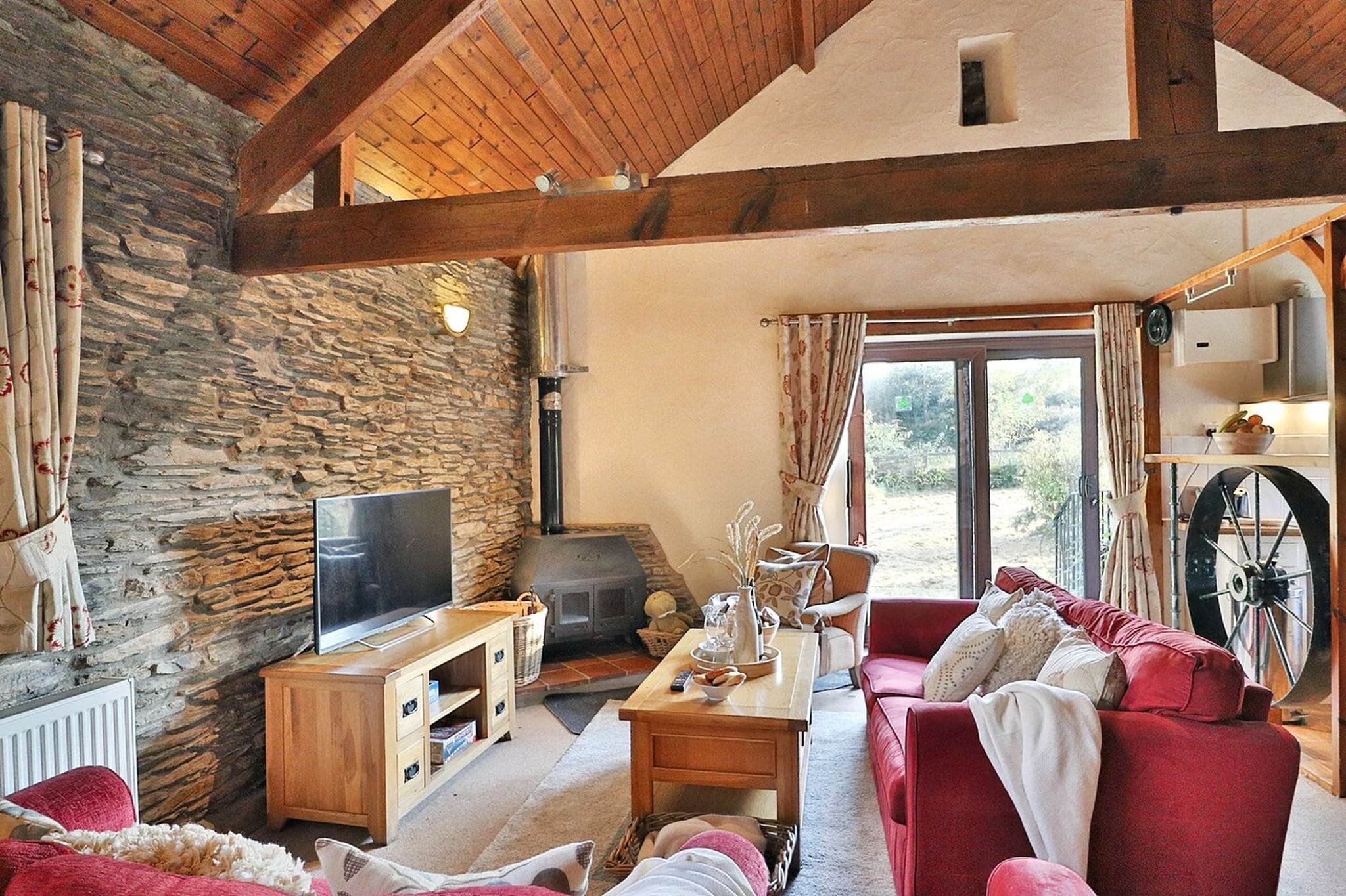 Mill Wheel Cottages-Schlafzimmer