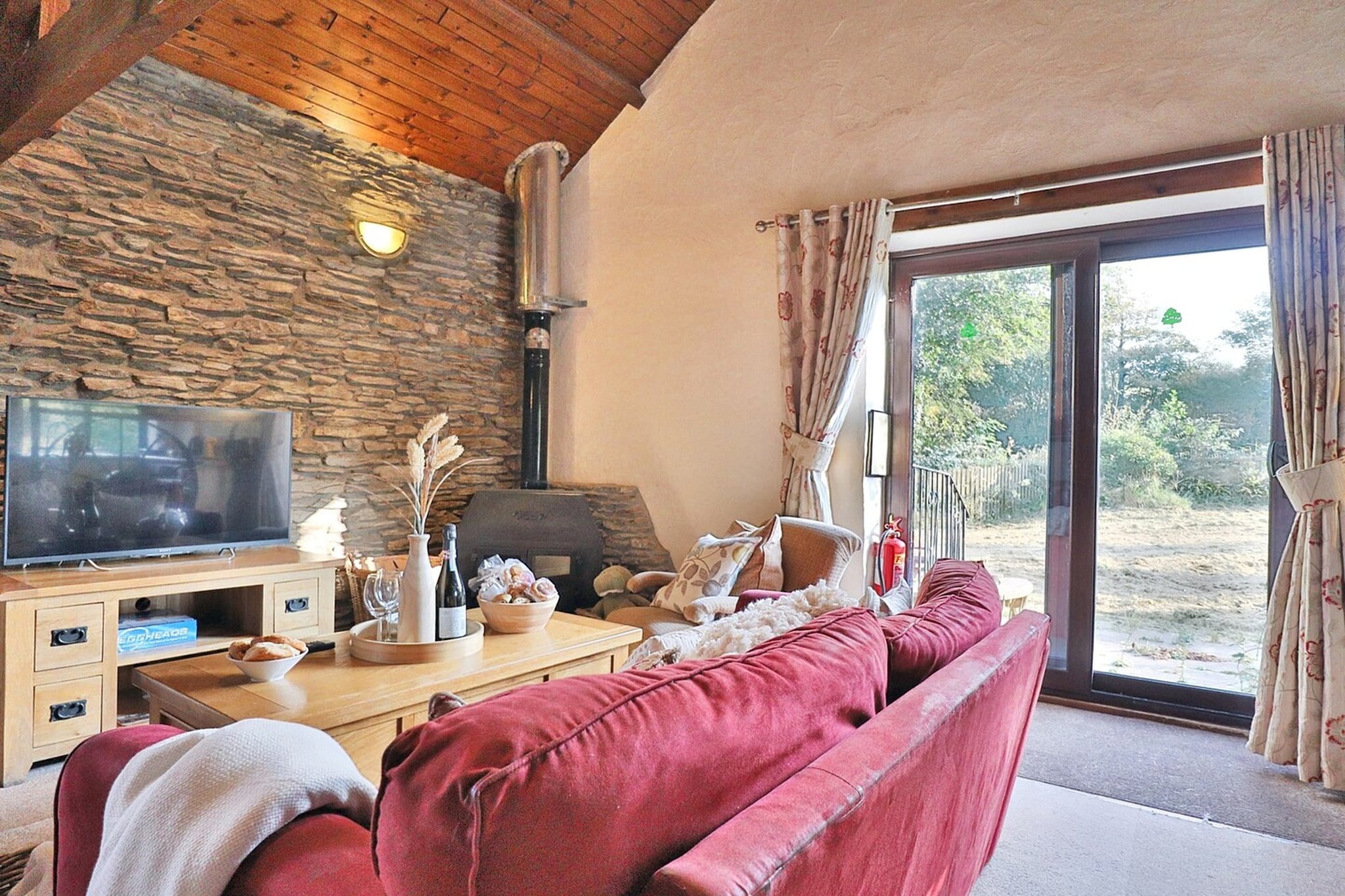 The Byre Cottages-Schlafzimmer