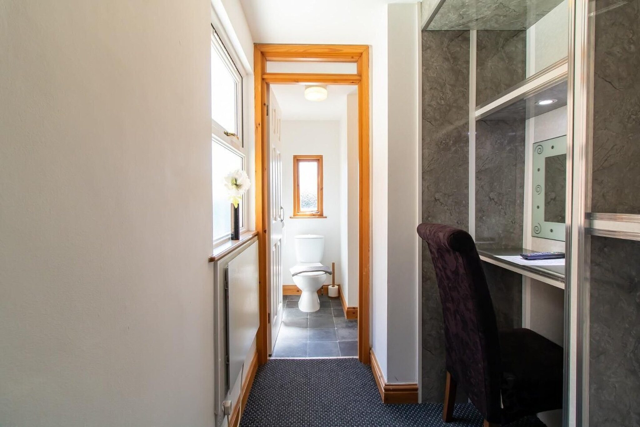 Standard Double Room-Badezimmer