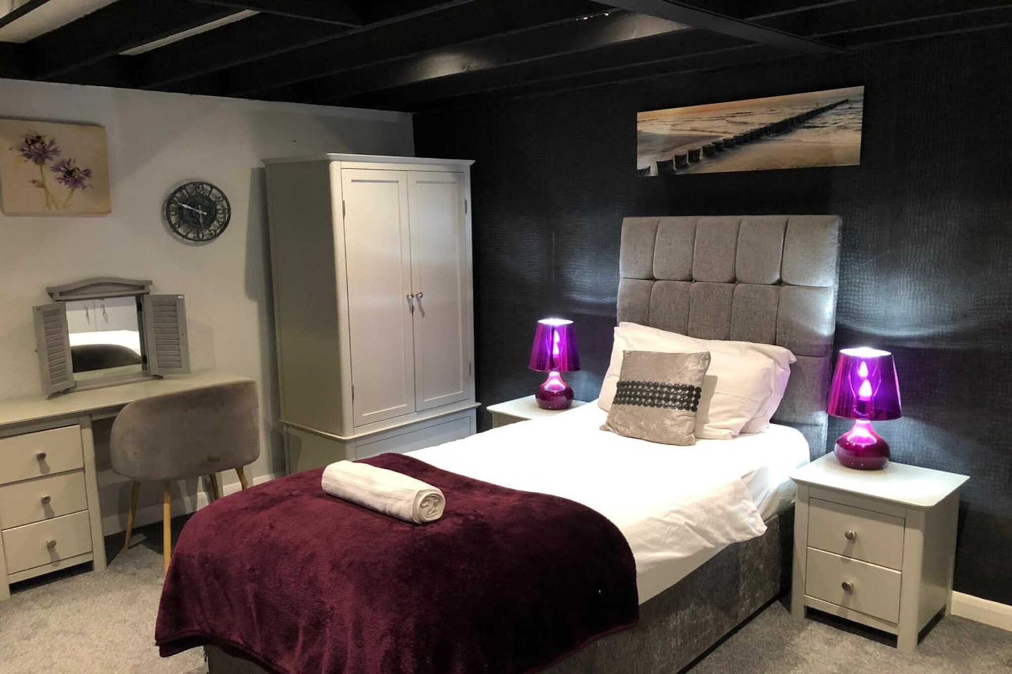 Deluxe Double Room-Schlafzimmer