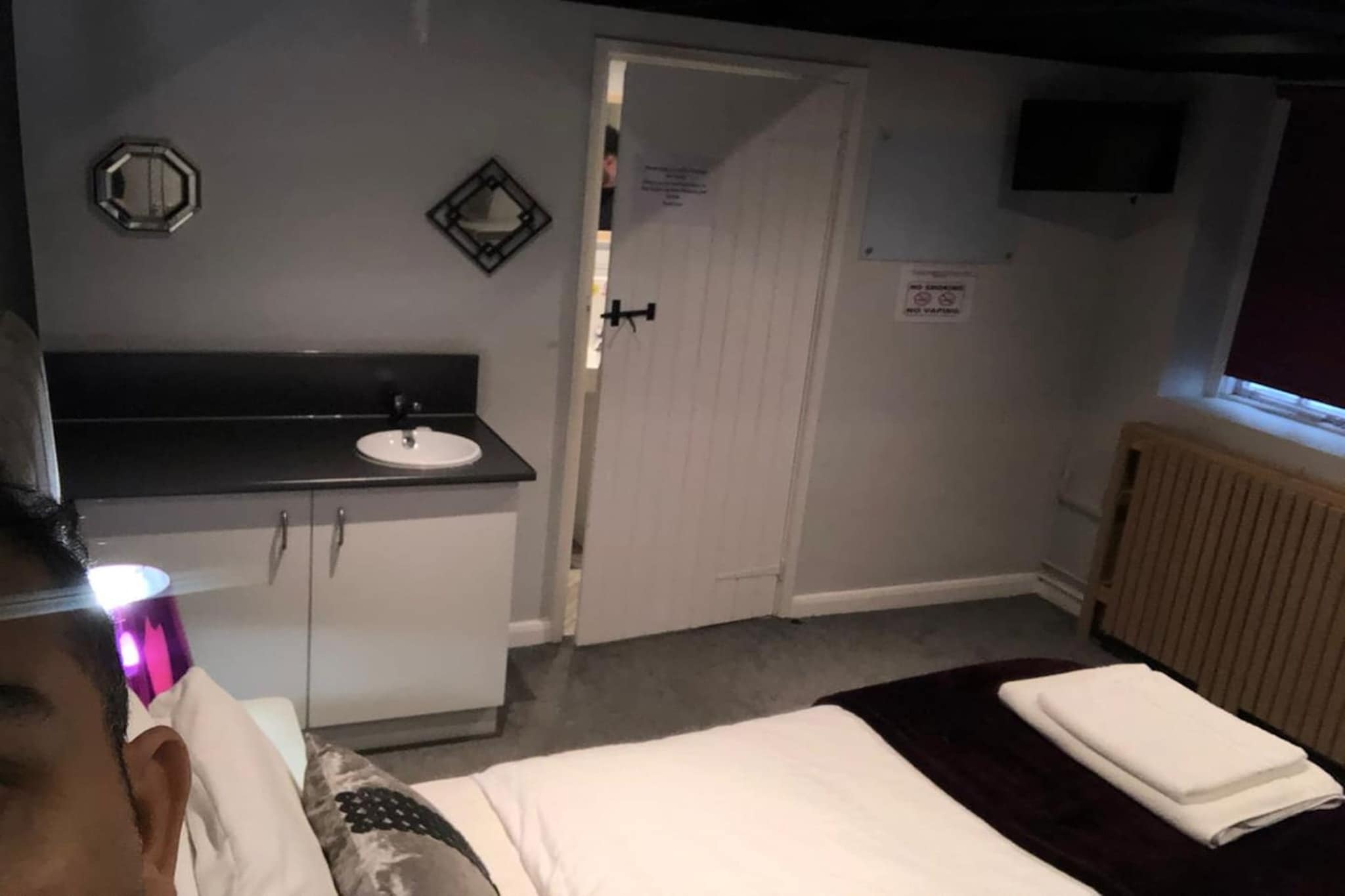 Deluxe Double Room-Schlafzimmer
