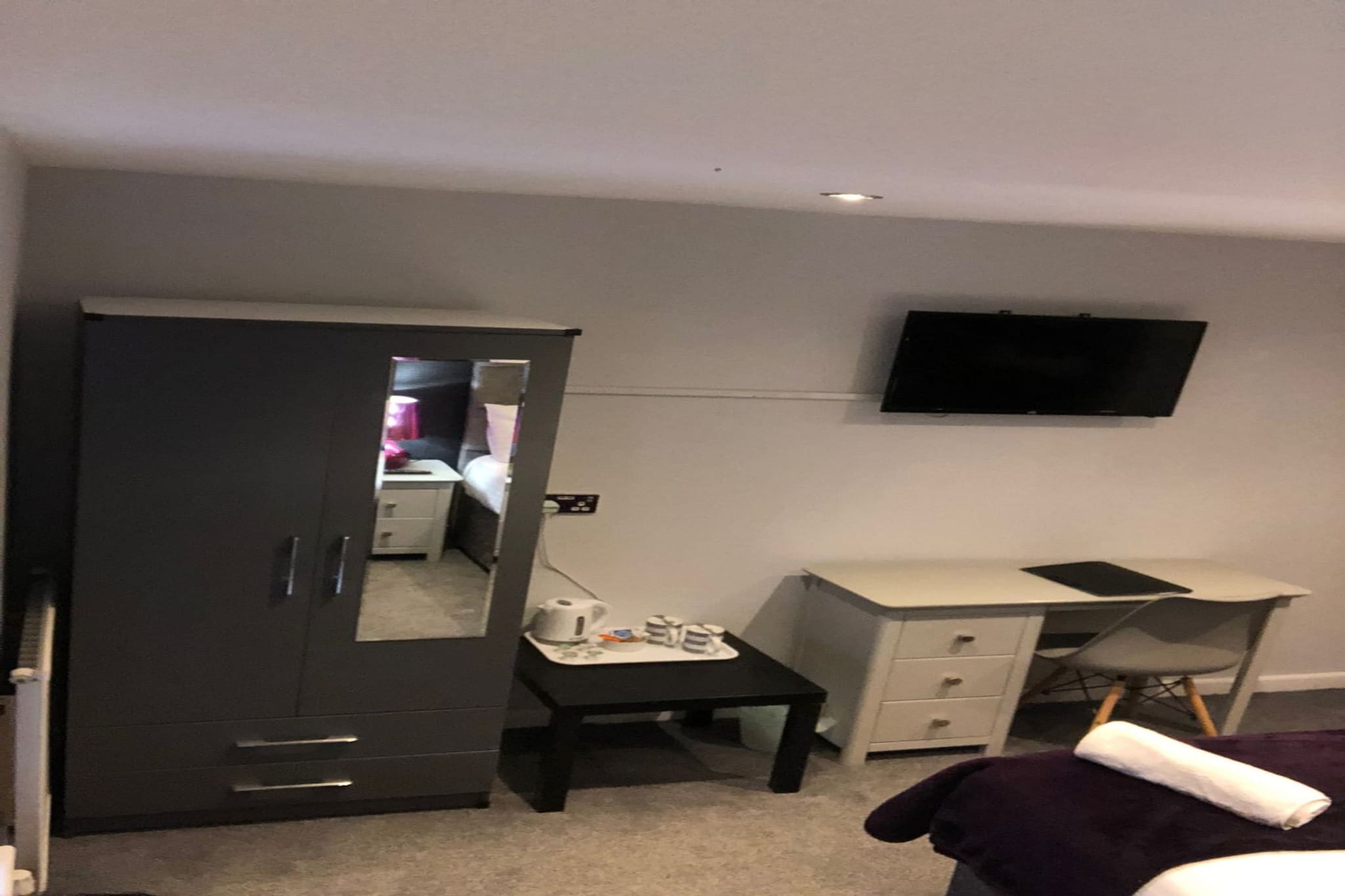 Deluxe Double Room-Schlafzimmer