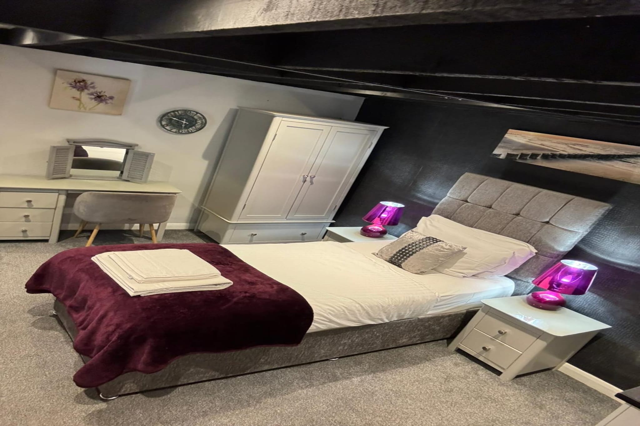 Deluxe Double Room-Schlafzimmer