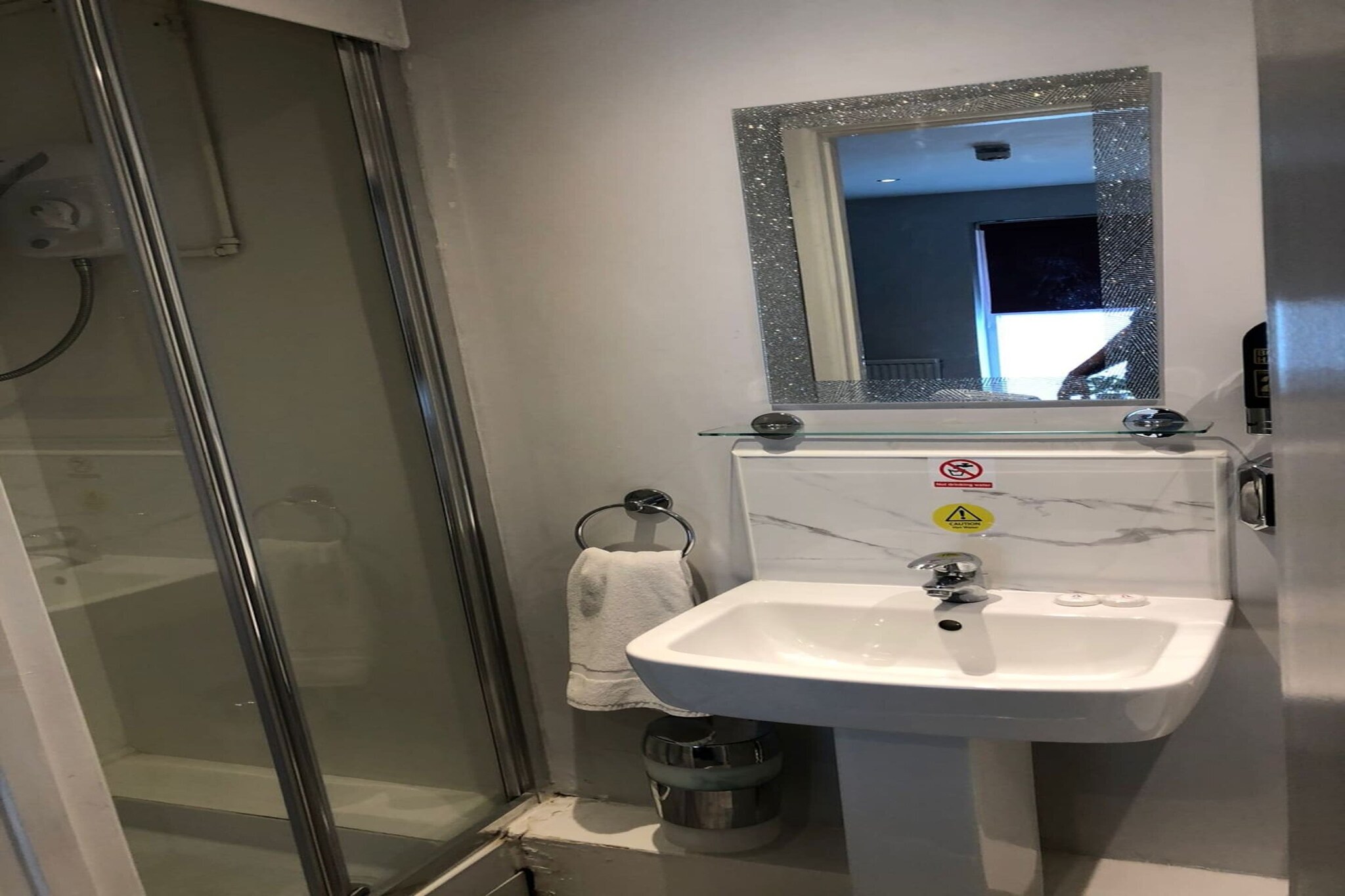 Deluxe Double Room-Badezimmer