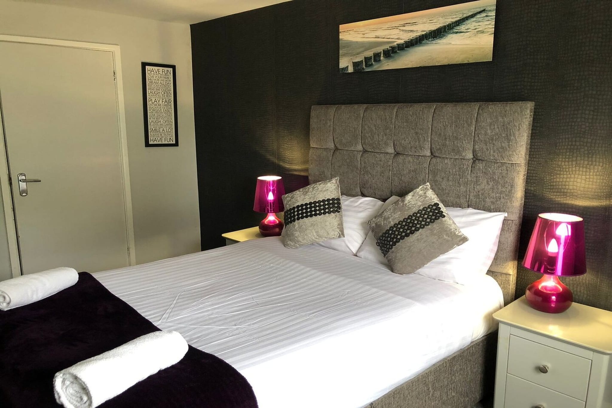 Deluxe Double Room-Schlafzimmer