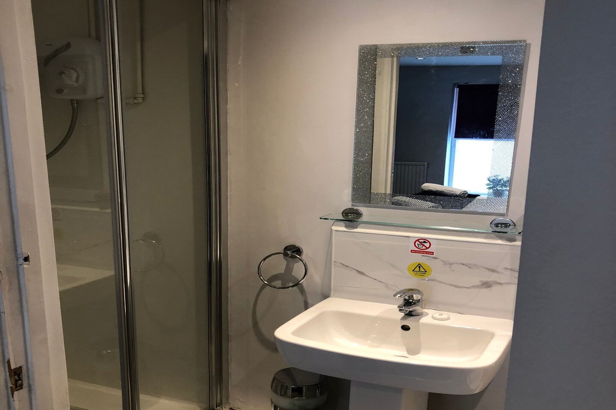 Deluxe Double Room-Badezimmer