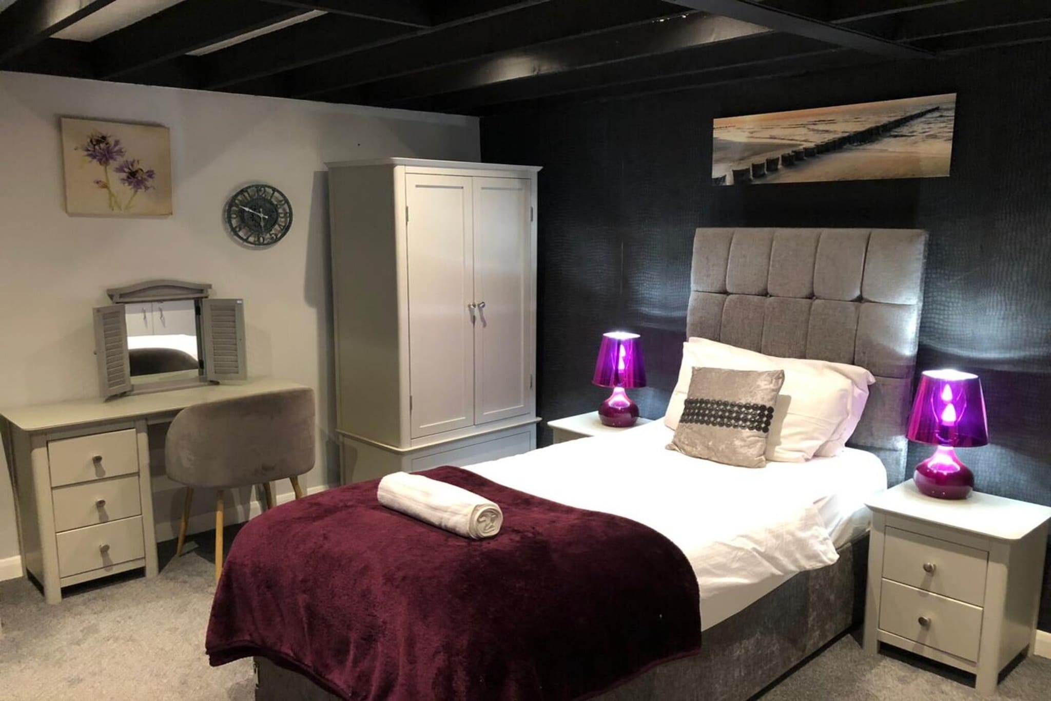 Deluxe Double Room-Schlafzimmer