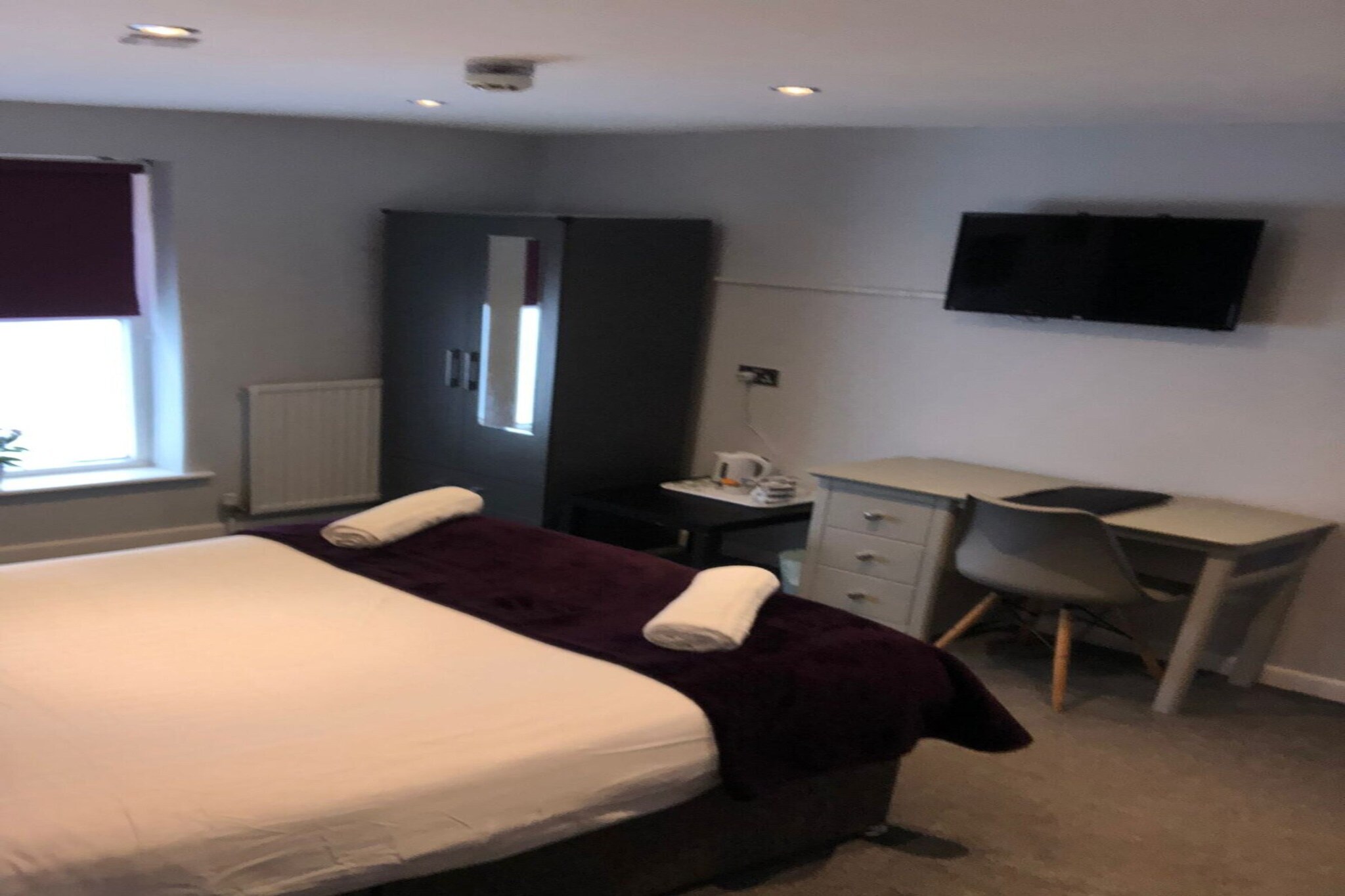 Deluxe Double Room-Schlafzimmer