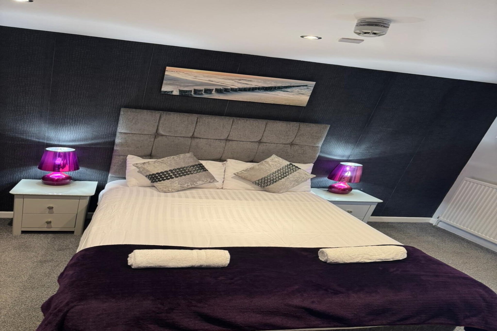 Deluxe Double Room-Schlafzimmer
