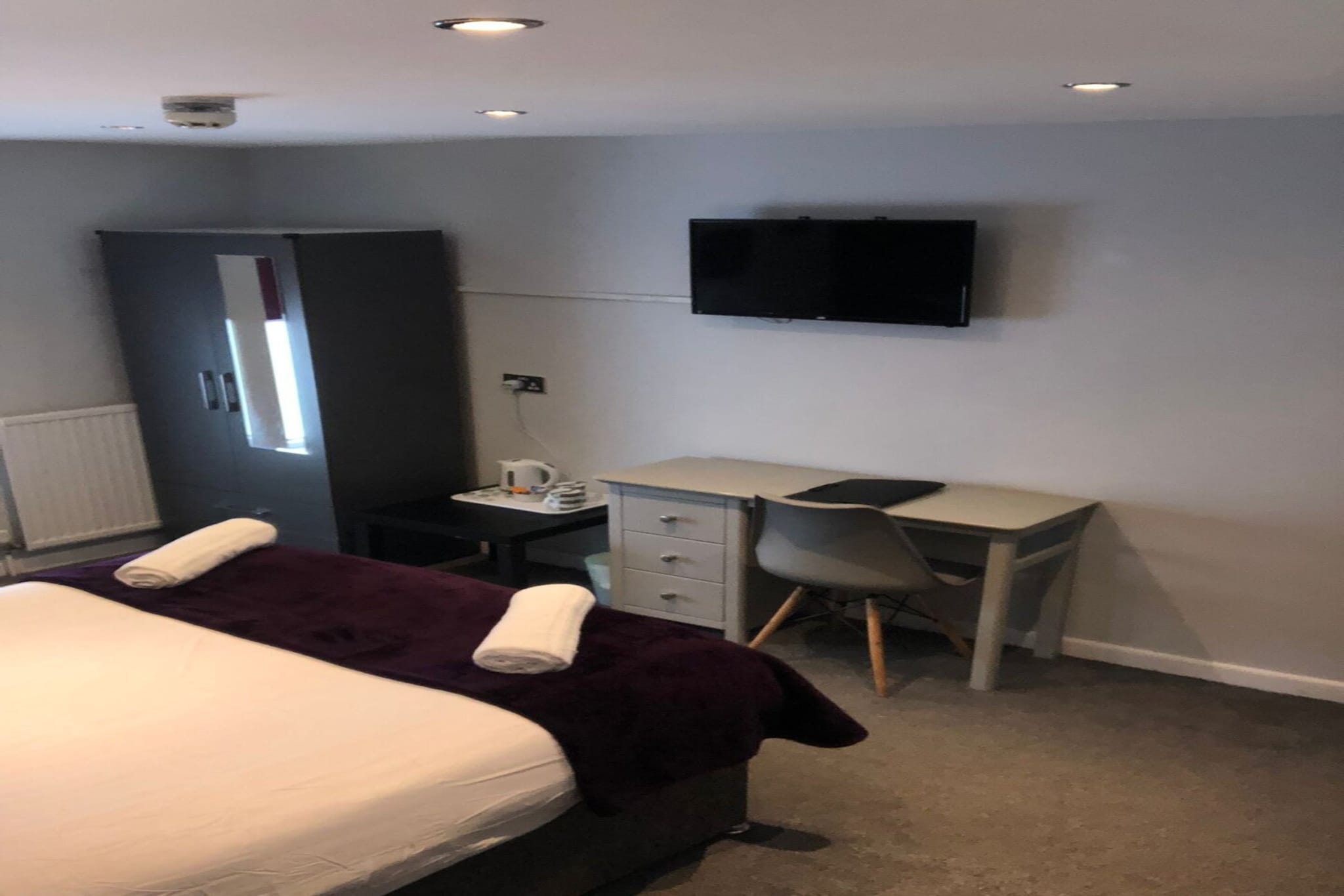 Deluxe Double Room-Schlafzimmer