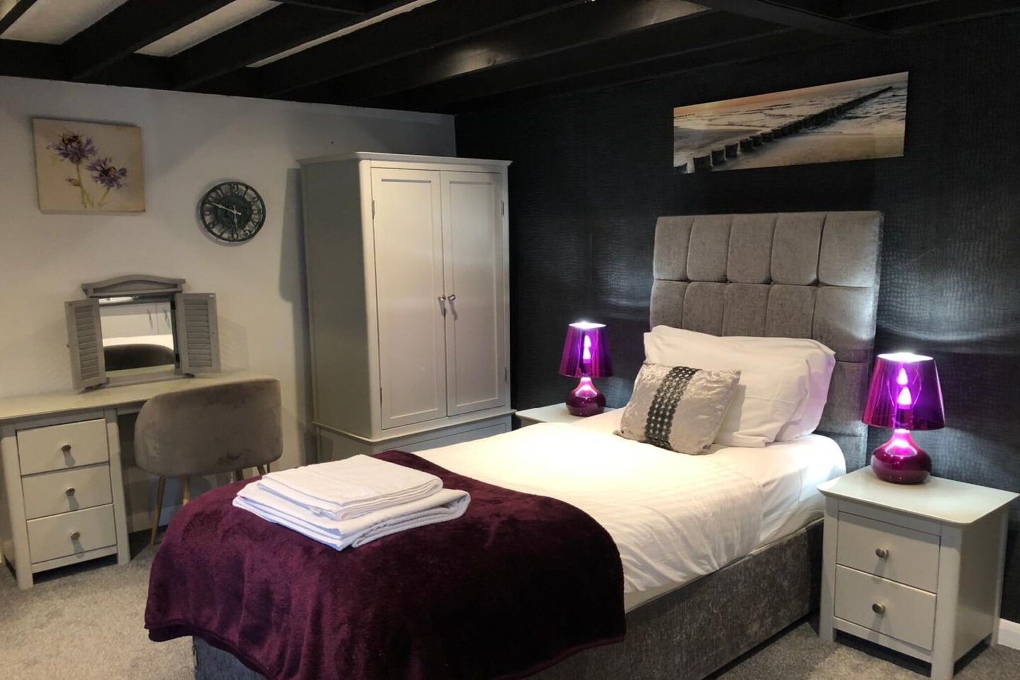 Deluxe Double Room-Schlafzimmer