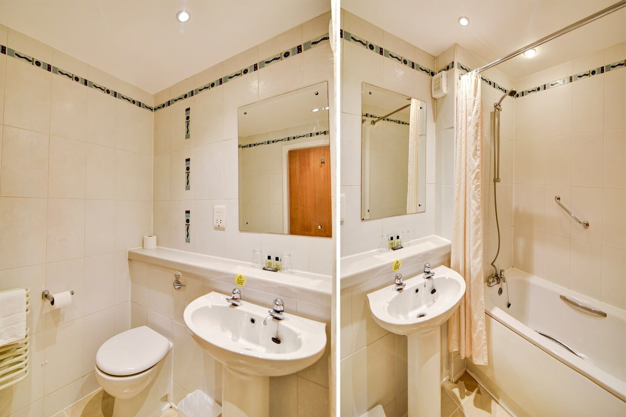 Standard Double Room-Badkamer
